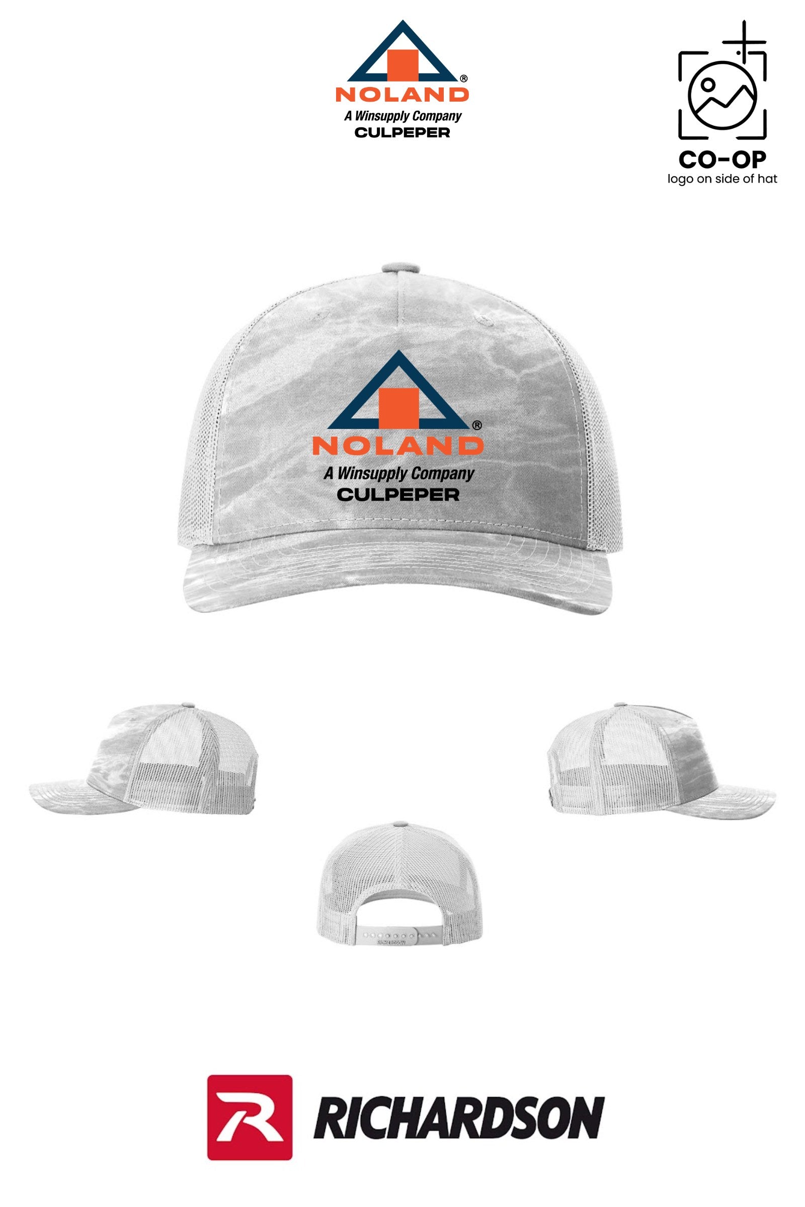 Richardson 112PFP Printed Five-Panel Trucker - Culpeper Noland