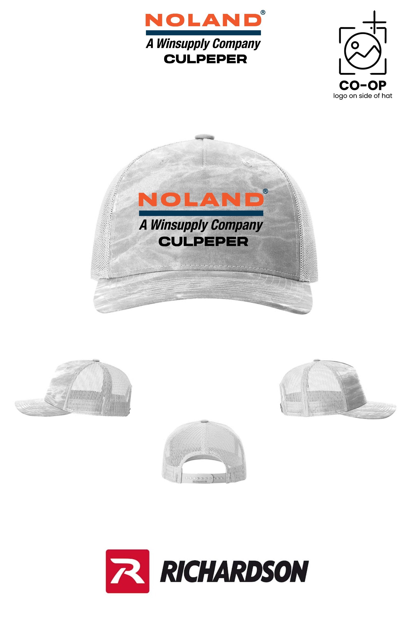 Richardson 112PFP Printed Five-Panel Trucker - Culpeper Noland
