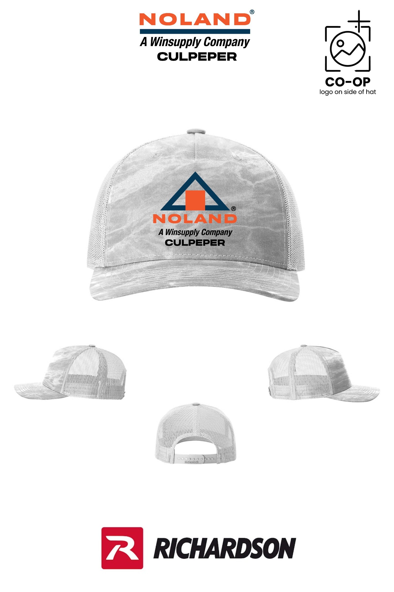 Richardson 112PFP Printed Five-Panel Trucker - Culpeper Noland