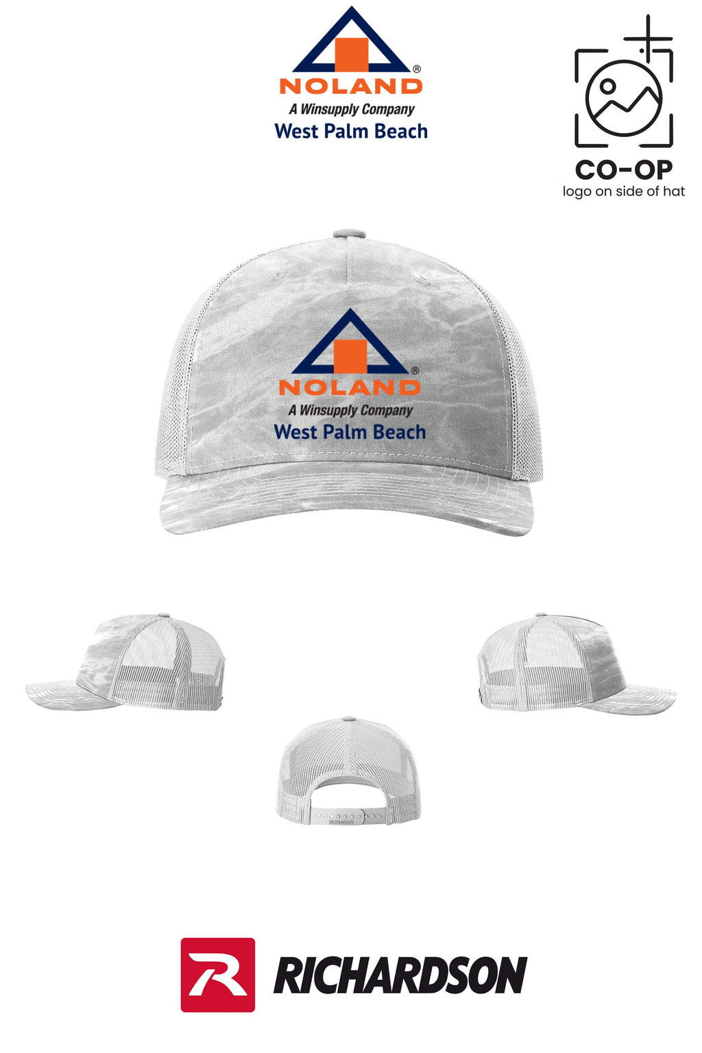 Richardson 112PFP Printed Five-Panel Trucker - Noland West Palm Beach