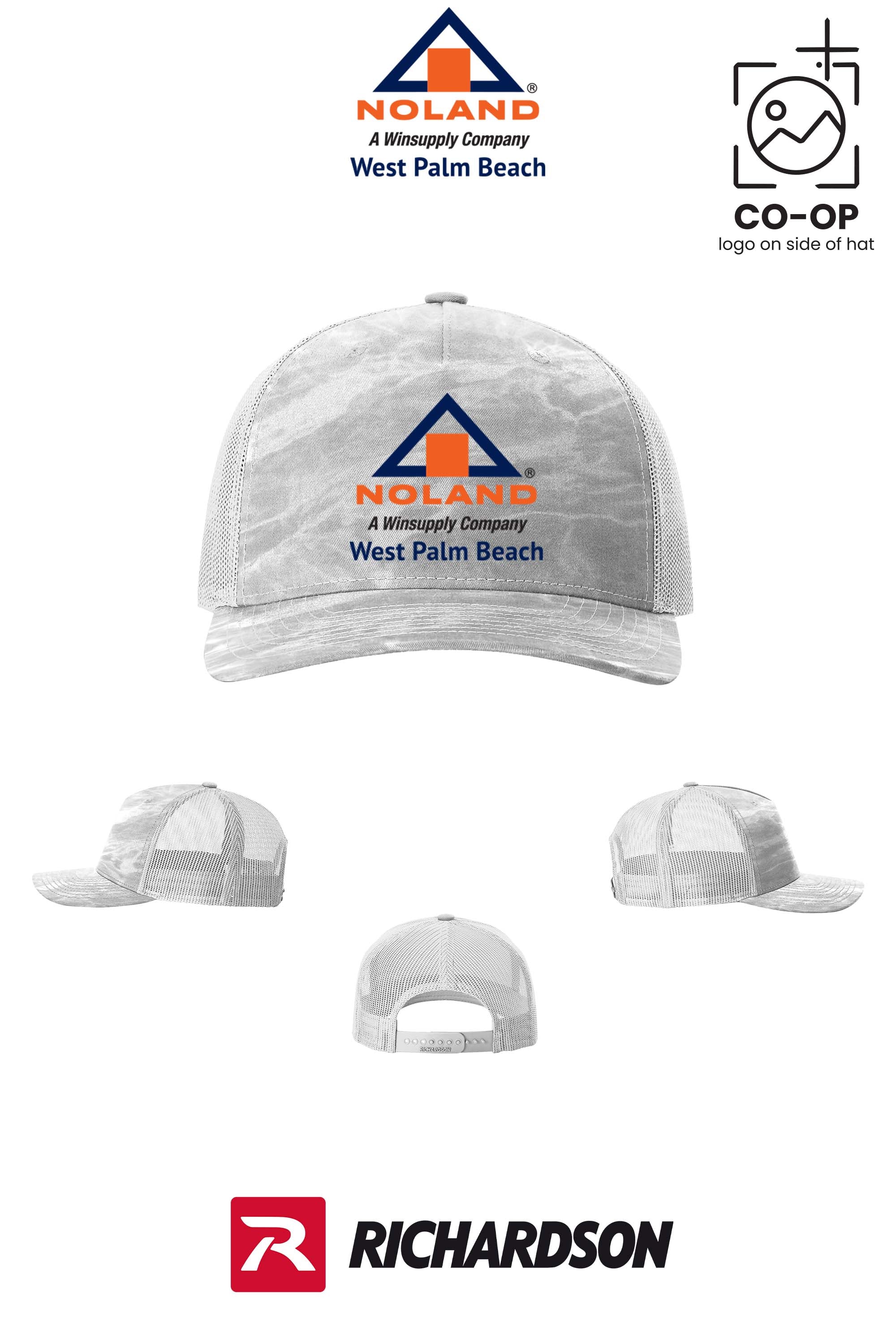 Richardson 112PFP Printed Five-Panel Trucker - Noland West Palm Beach
