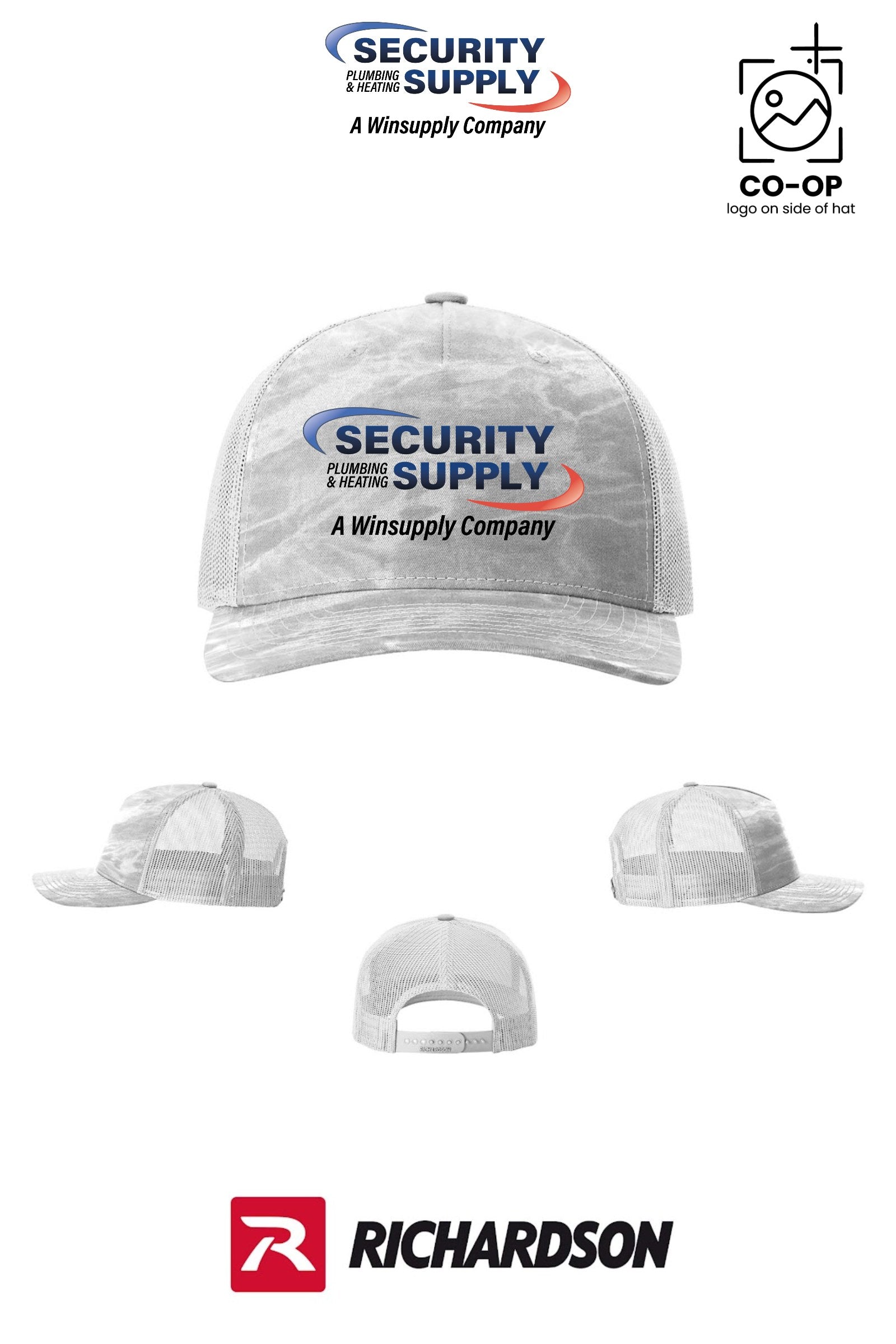 Richardson 112PFP Printed Five-Panel Trucker - SPHS Watertown
