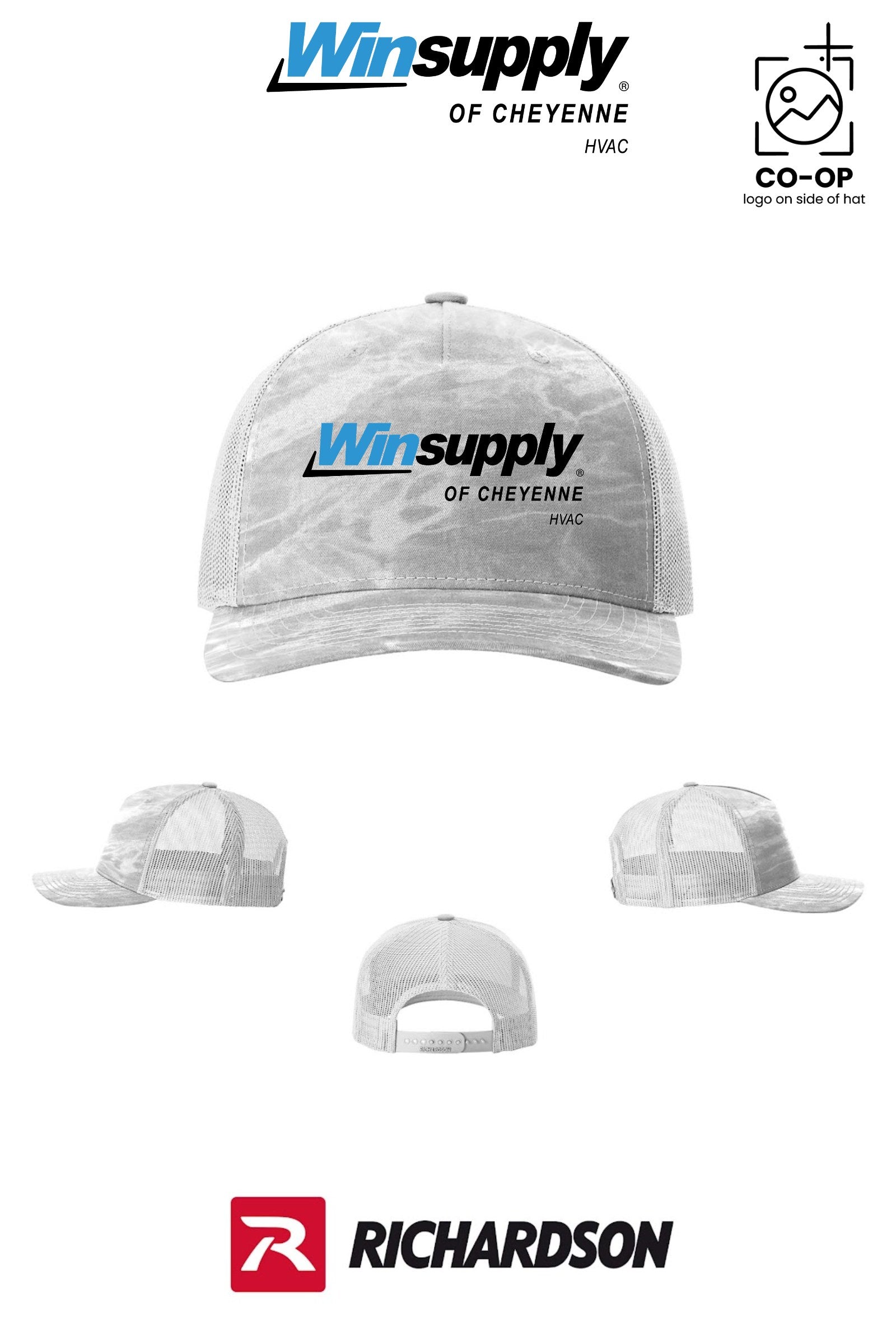 Richardson 112PFP Printed Five-Panel Trucker - Winsupply of Cheyenne