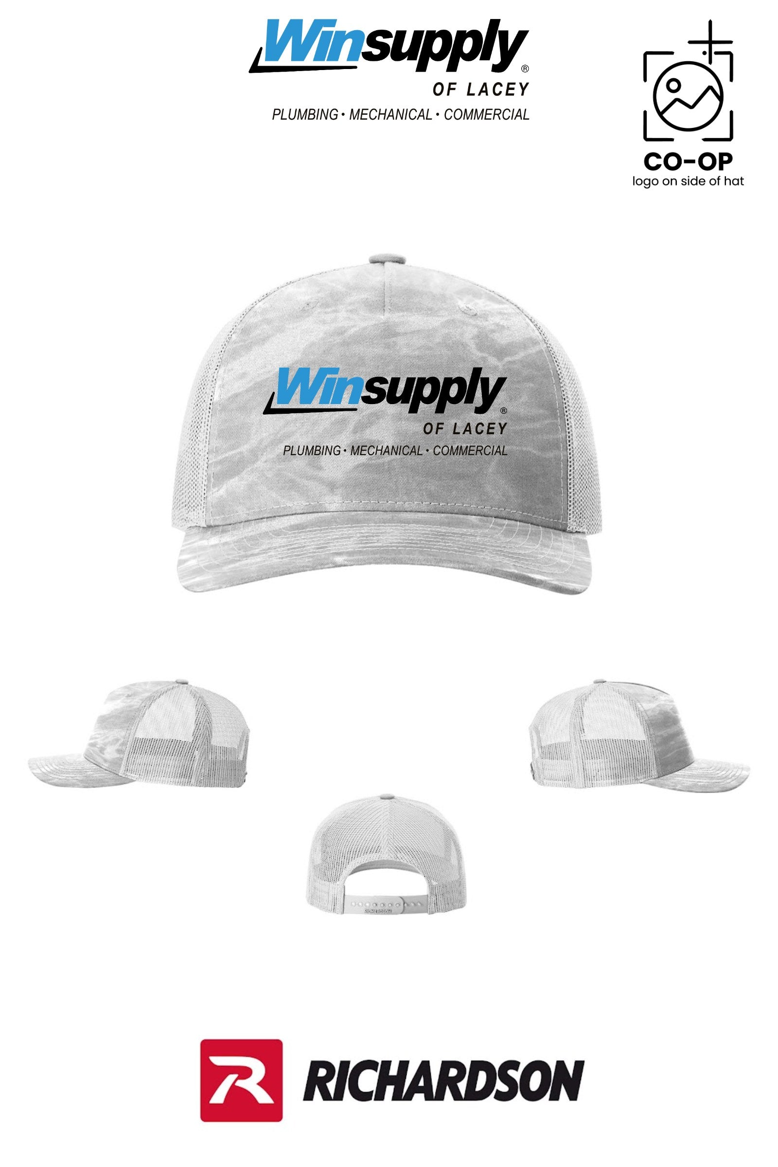 Richardson 112PFP Printed Five-Panel Trucker - Winsupply of Lacey