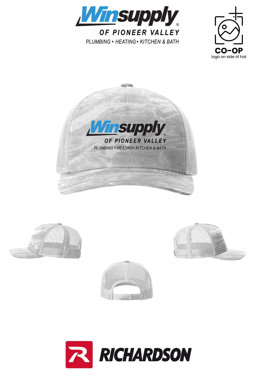 Richardson 112PFP Printed Five-Panel Trucker - Winsupply of Pioneer Valley