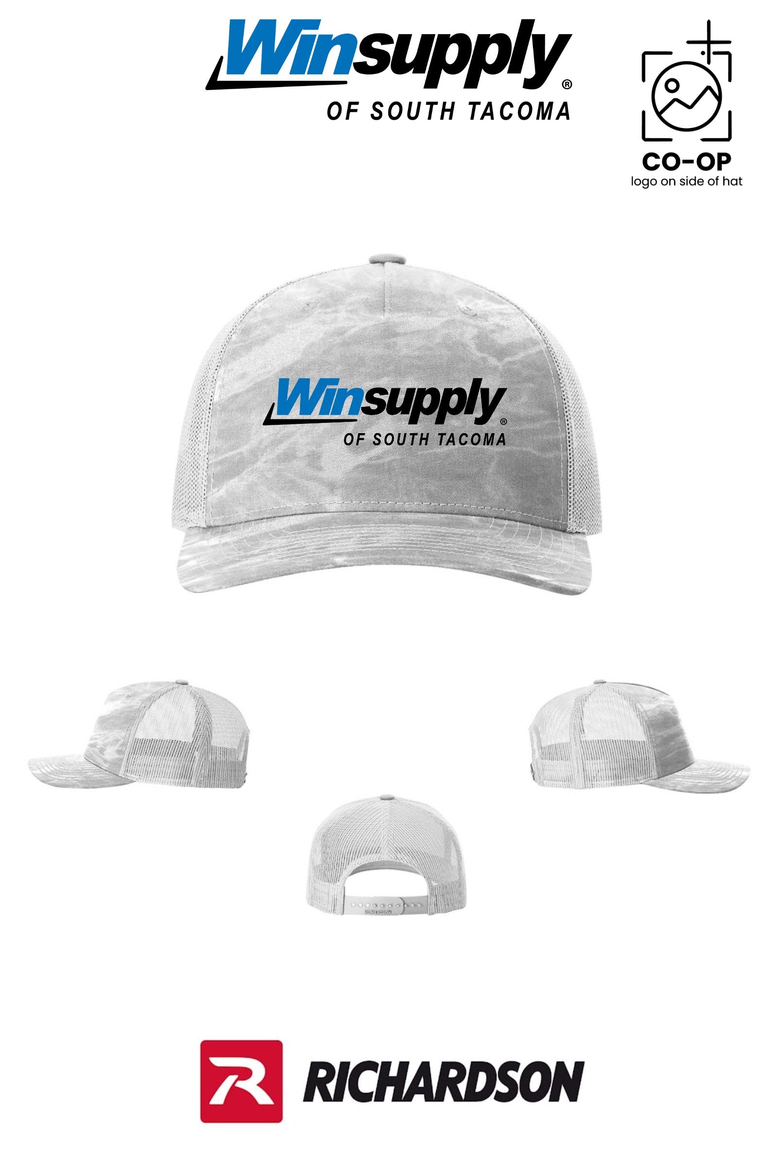 Richardson 112PFP Printed Five-Panel Trucker - Winsupply of South Tacoma
