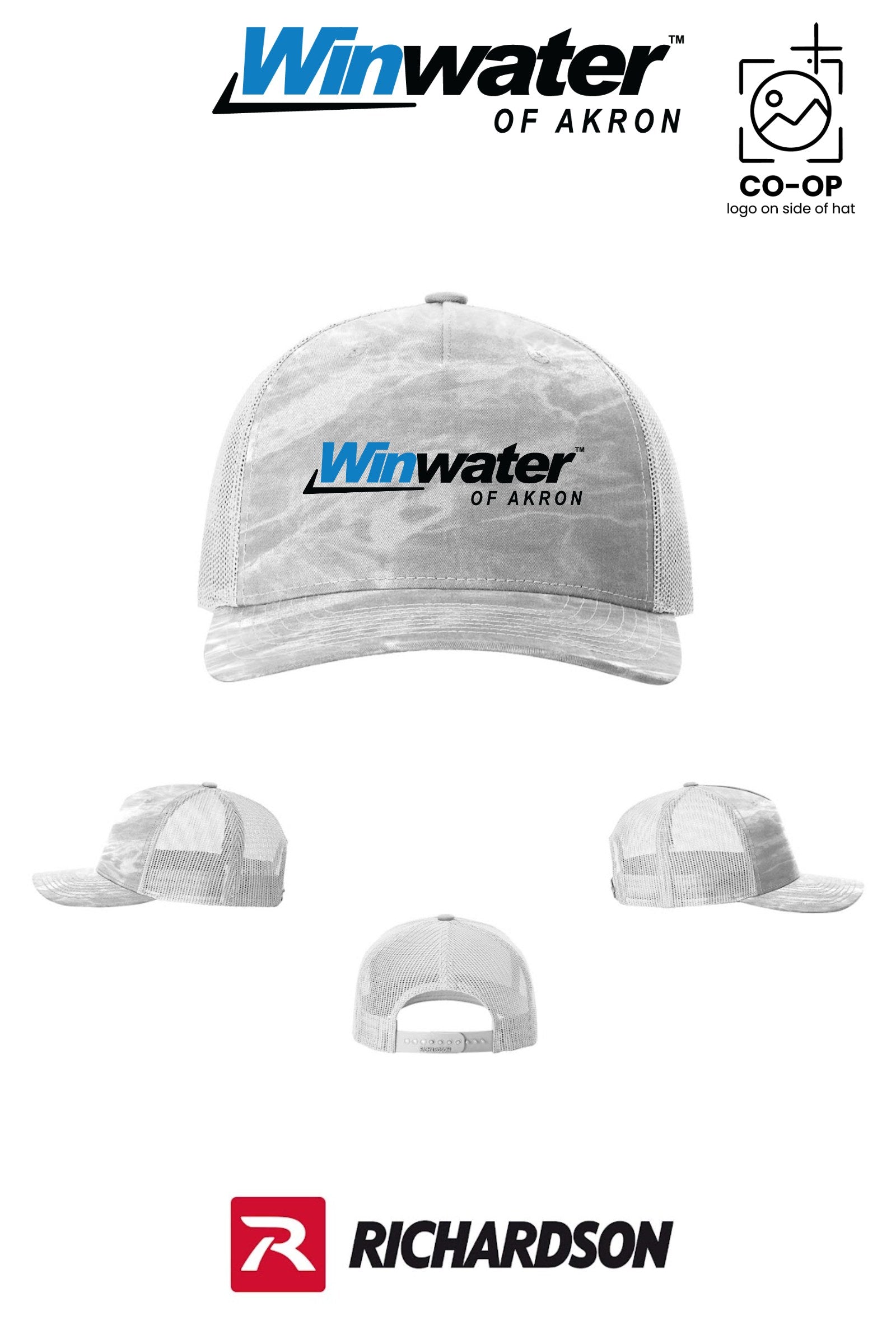 Richardson 112PFP Printed Five-Panel Trucker - Winwater of Akron