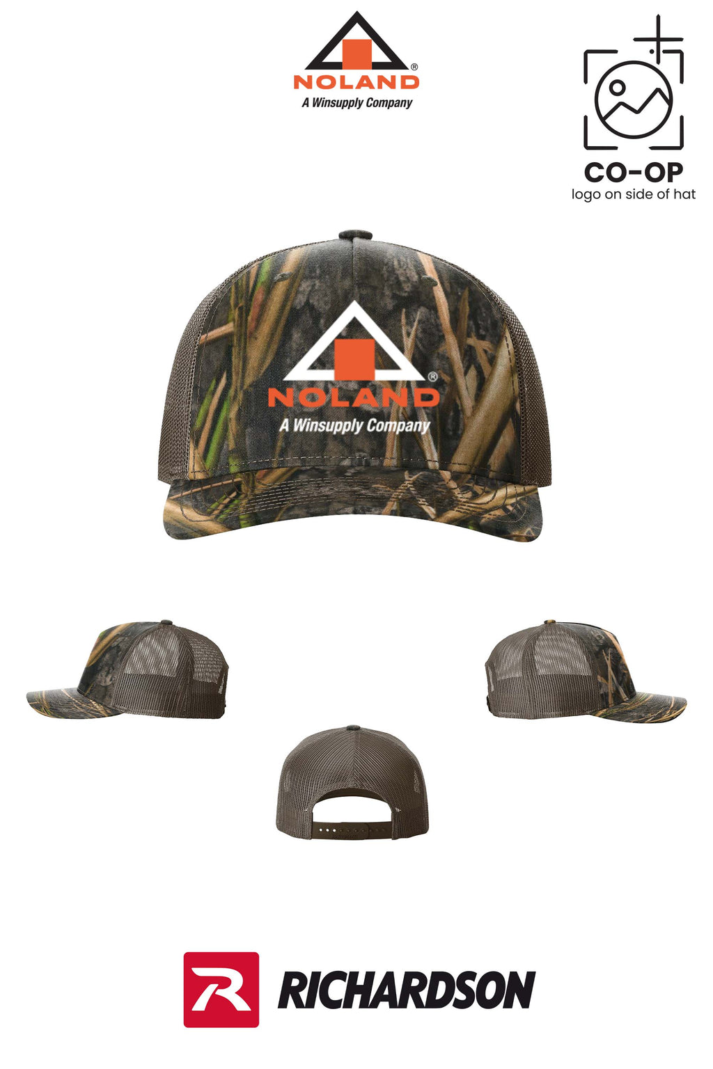 Richardson 112PFP Printed Five-Panel Trucker - Noland of Augusta GA