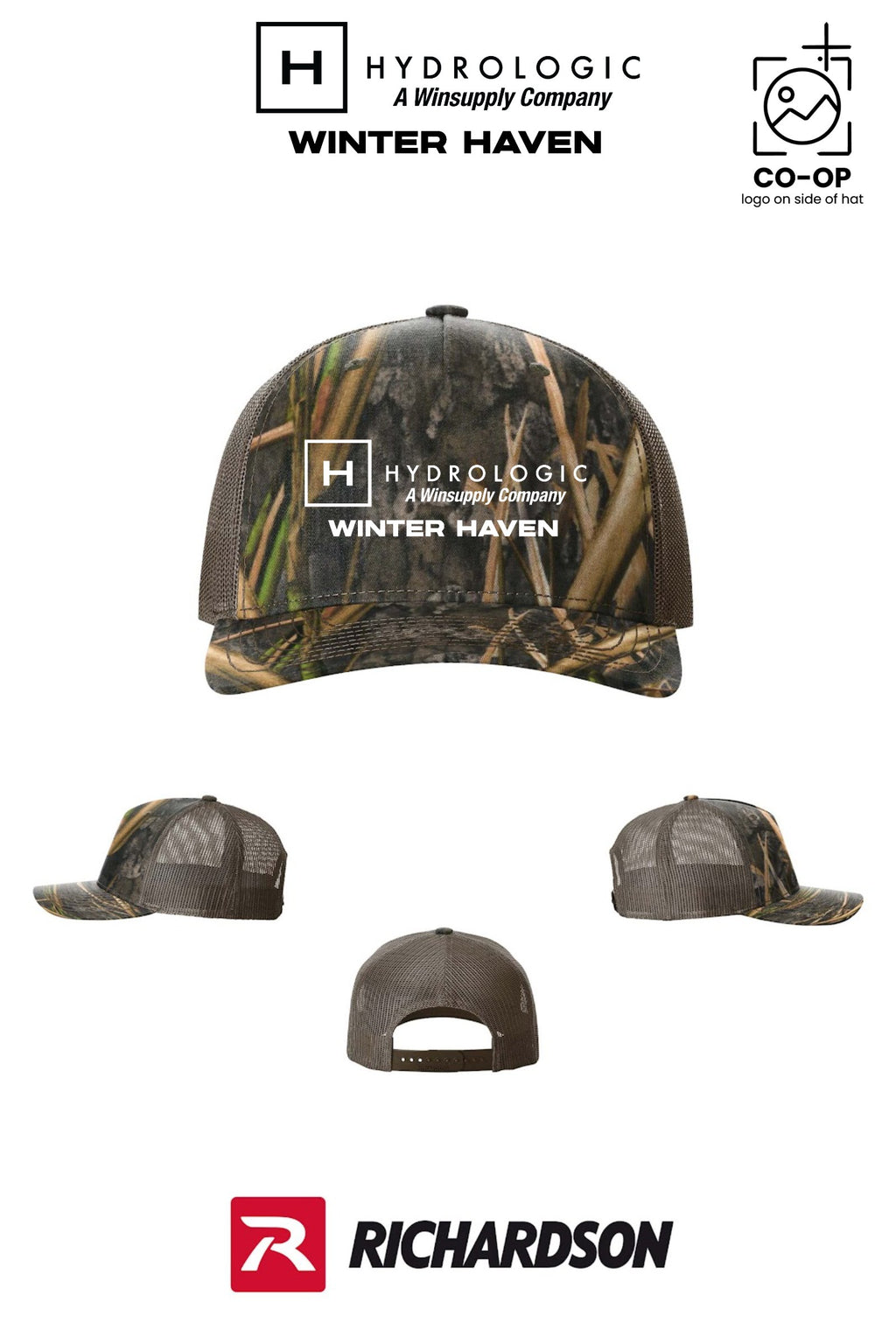 Richardson 112PFP Printed Five-Panel Trucker - Winsupply of Winter Haven