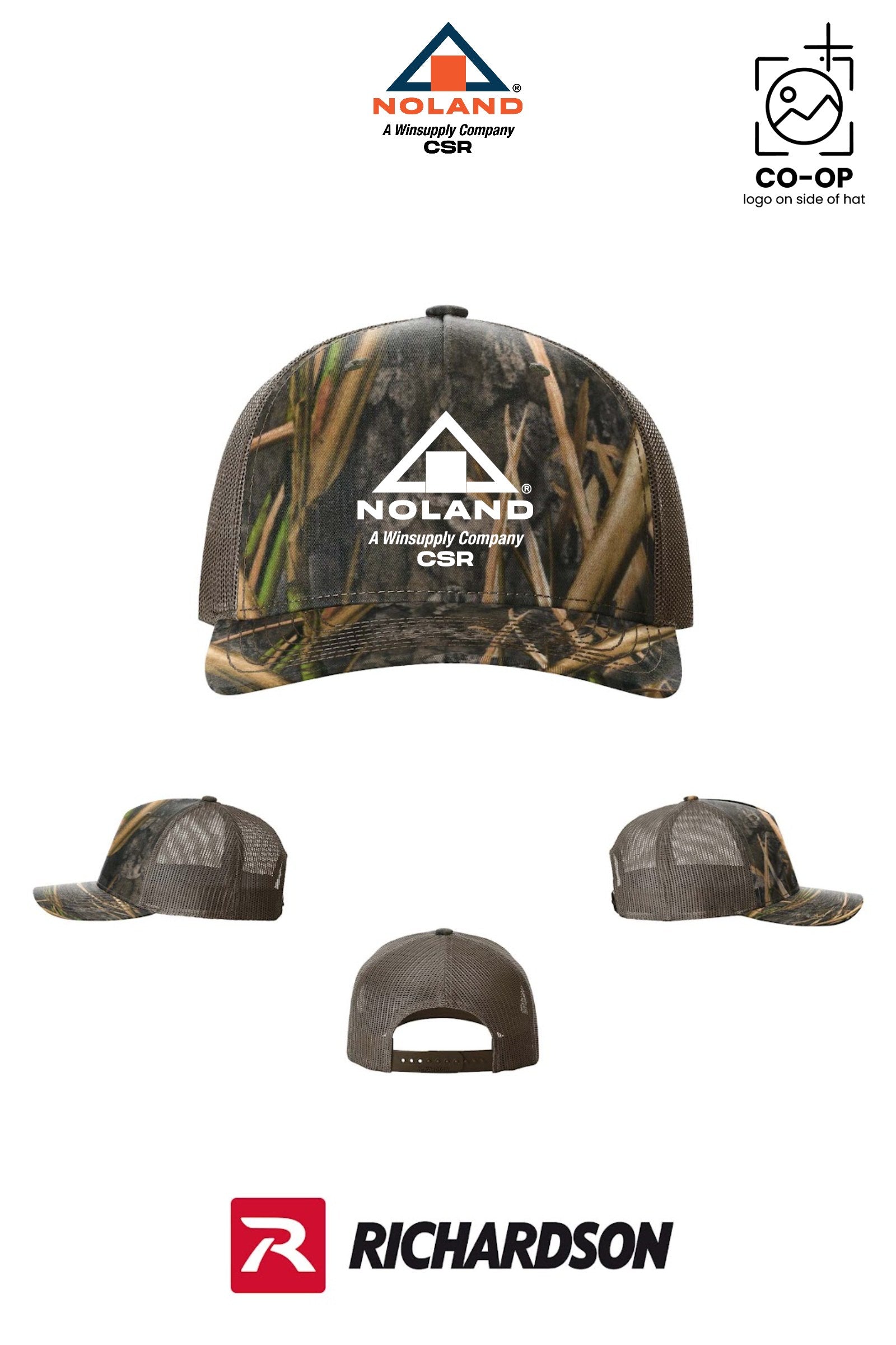 Richardson 112PFP Printed Five-Panel Trucker - Noland CSR