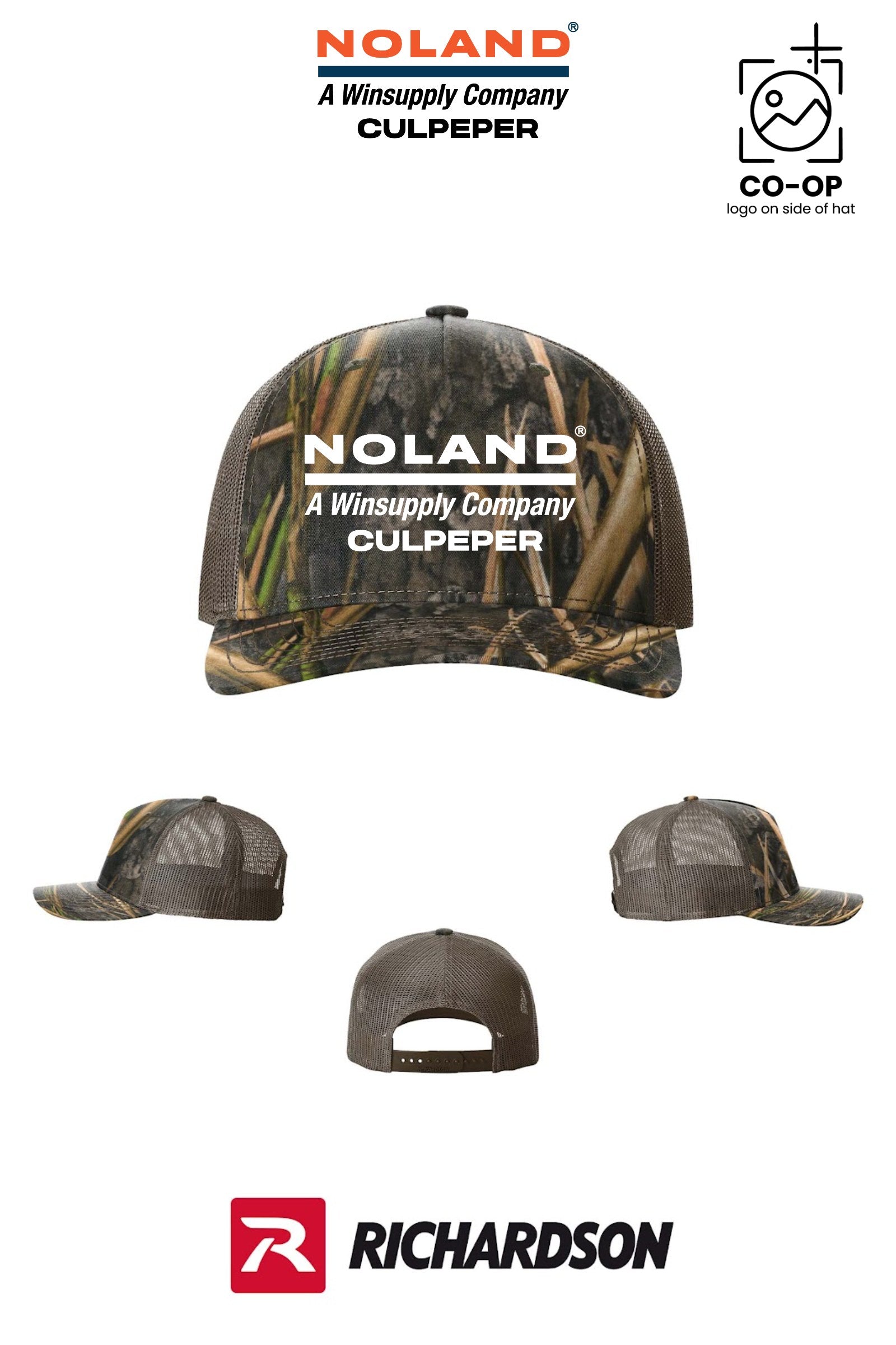 Richardson 112PFP Printed Five-Panel Trucker - Culpeper Noland