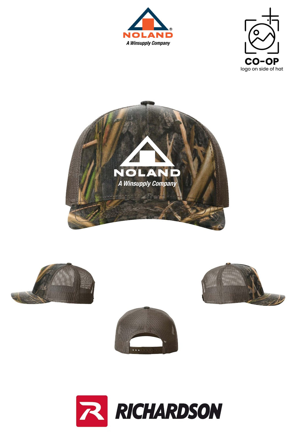 Richardson 112PFP Printed Five-Panel Trucker - Harrison Noland