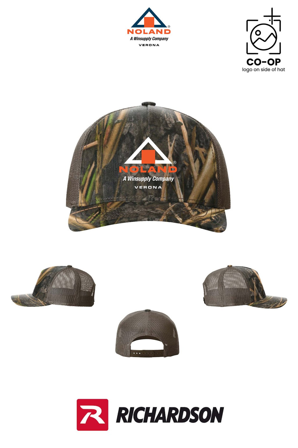 Richardson 112PFP Printed Five-Panel Trucker - Verona Noland