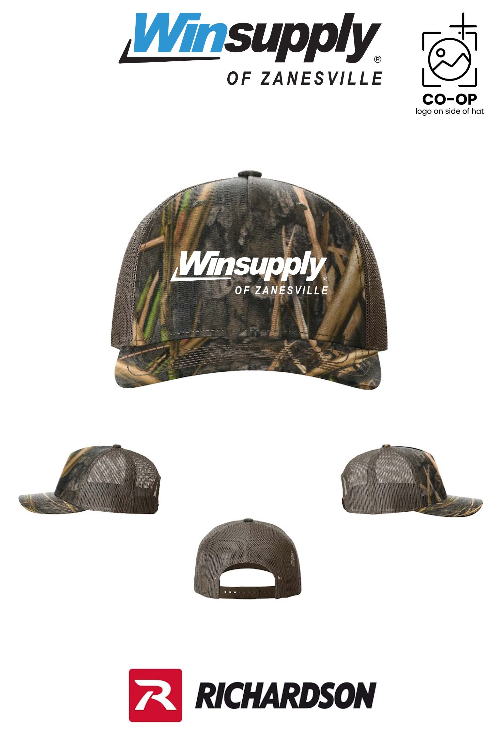 Richardson 112PFP Printed Five-Panel Trucker - Winsupply of Zanesville