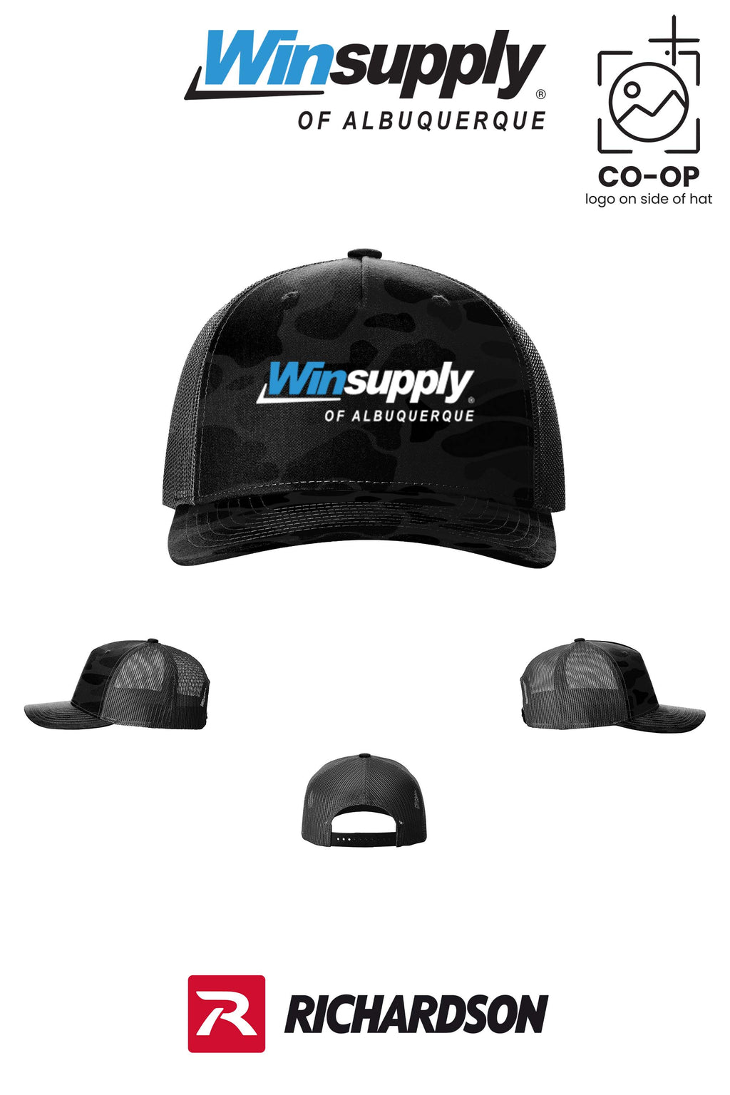 Richardson 112PFP Printed Five-Panel Trucker - Winsupply of Albuquerque