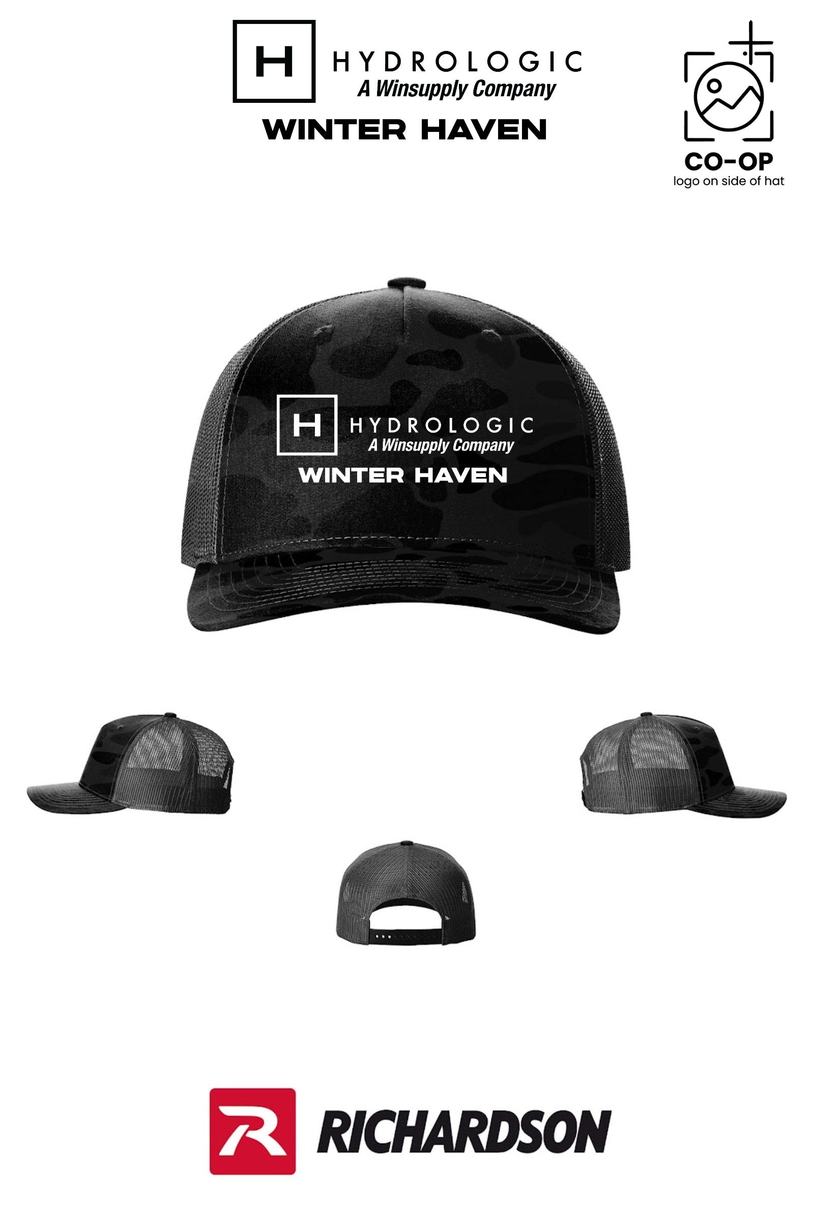 Richardson 112PFP Printed Five-Panel Trucker - Winsupply of Winter Haven