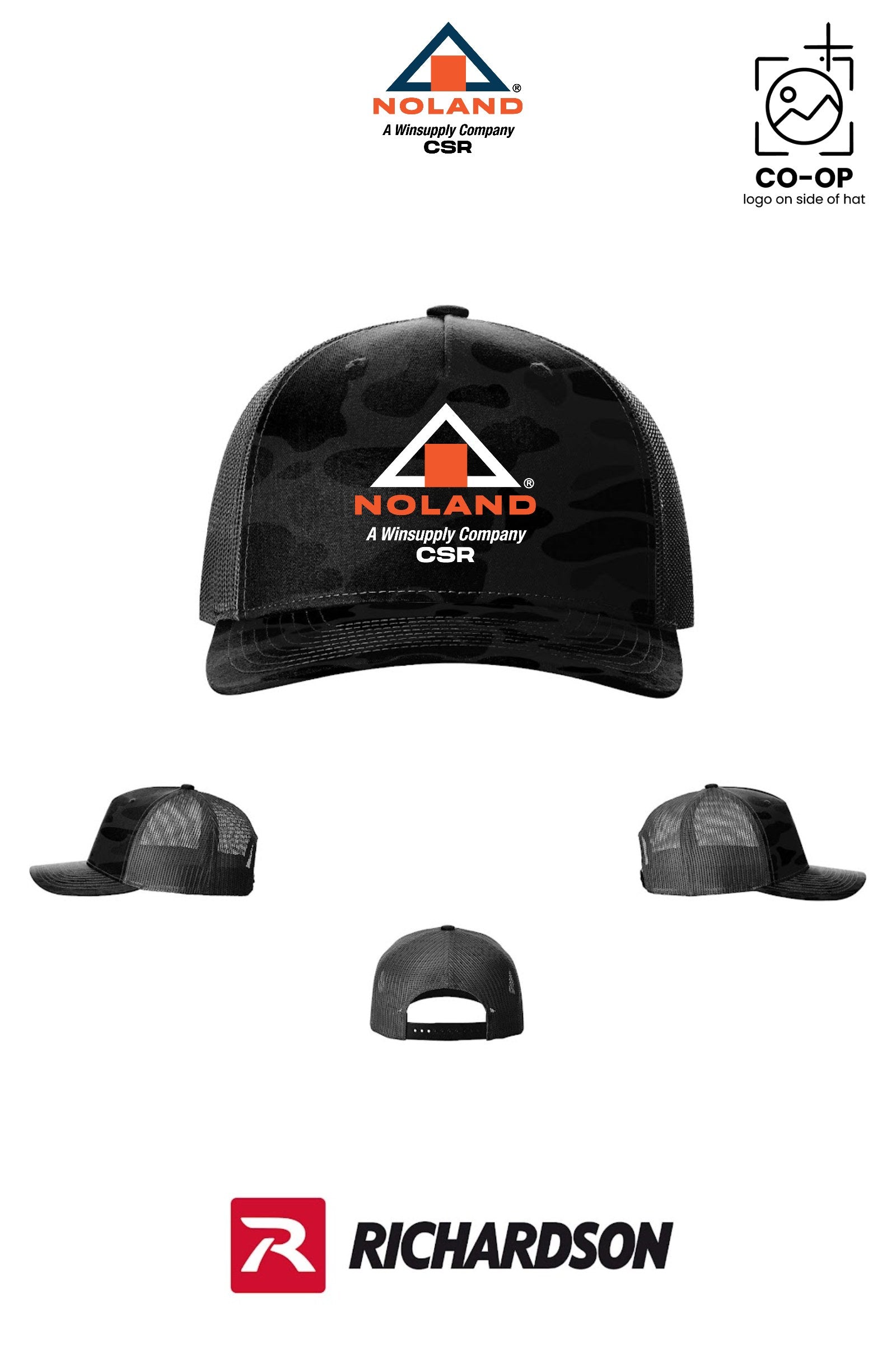 Richardson 112PFP Printed Five-Panel Trucker - Noland CSR