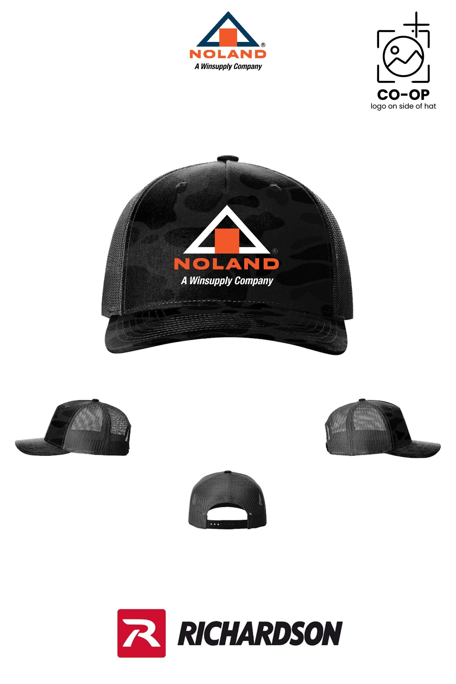 Richardson 112PFP Printed Five-Panel Trucker - Harrison Noland