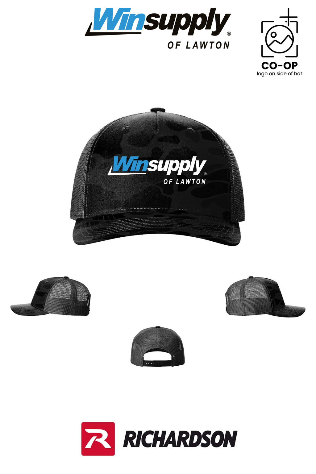 Richardson 112PFP Printed Five-Panel Trucker - Winsupply of Lawton
