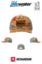 Richardson 112PFP Printed Five-Panel Trucker *faux leather patch* - Dublin Winwater