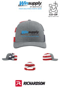 Richardson 112PM Printed Mesh Trucker - Winsupply of Maryville