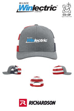 Richardson 112PM Printed Mesh Trucker - Wilder Winlectric