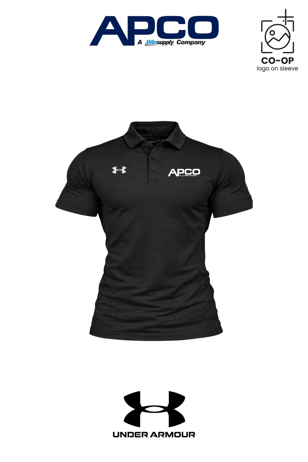 Under Armour Mens Tech™ Polo - APCO Supply - Indianapolis
