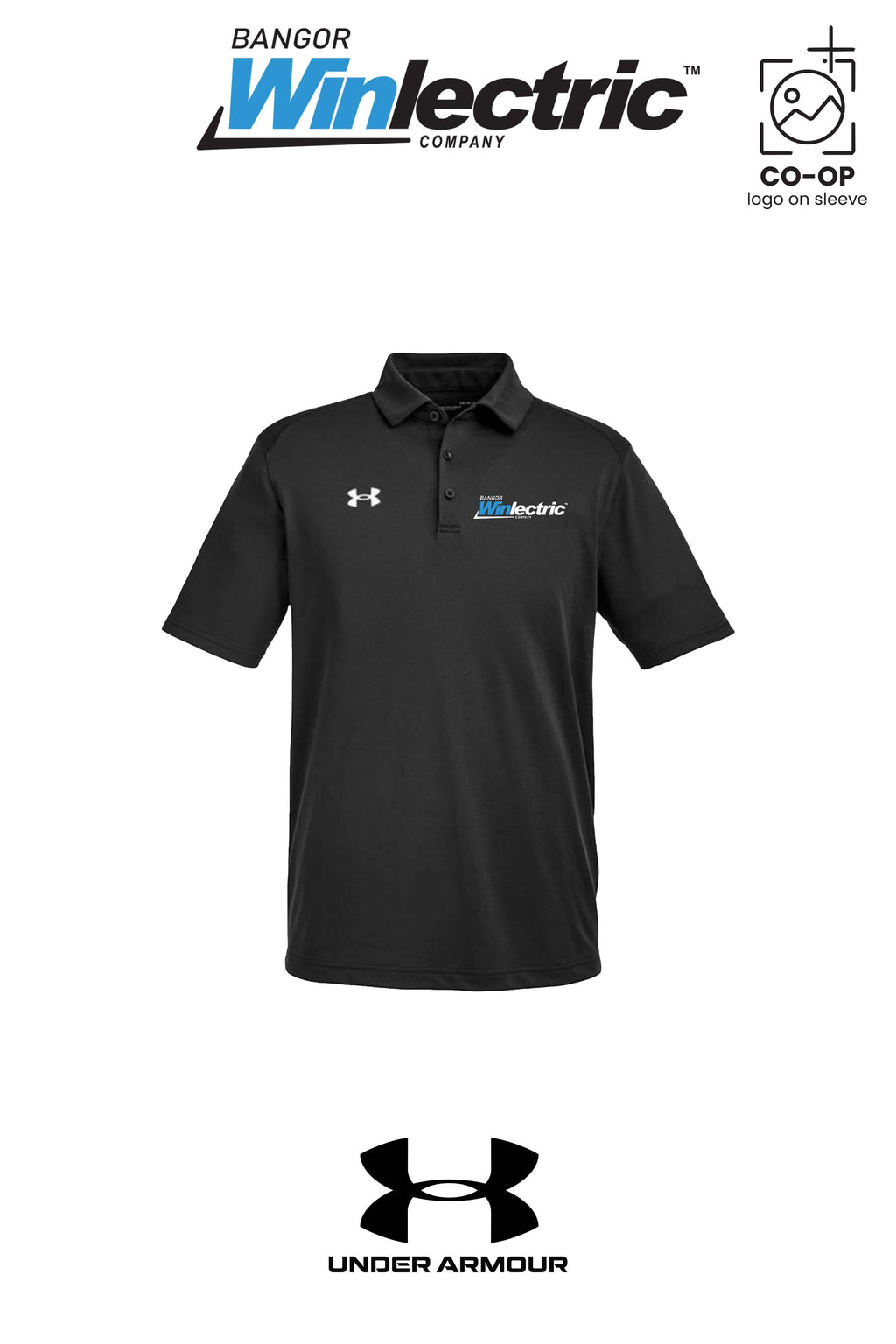 Under Armour Mens Tech™ Polo - Winlectric Bangor