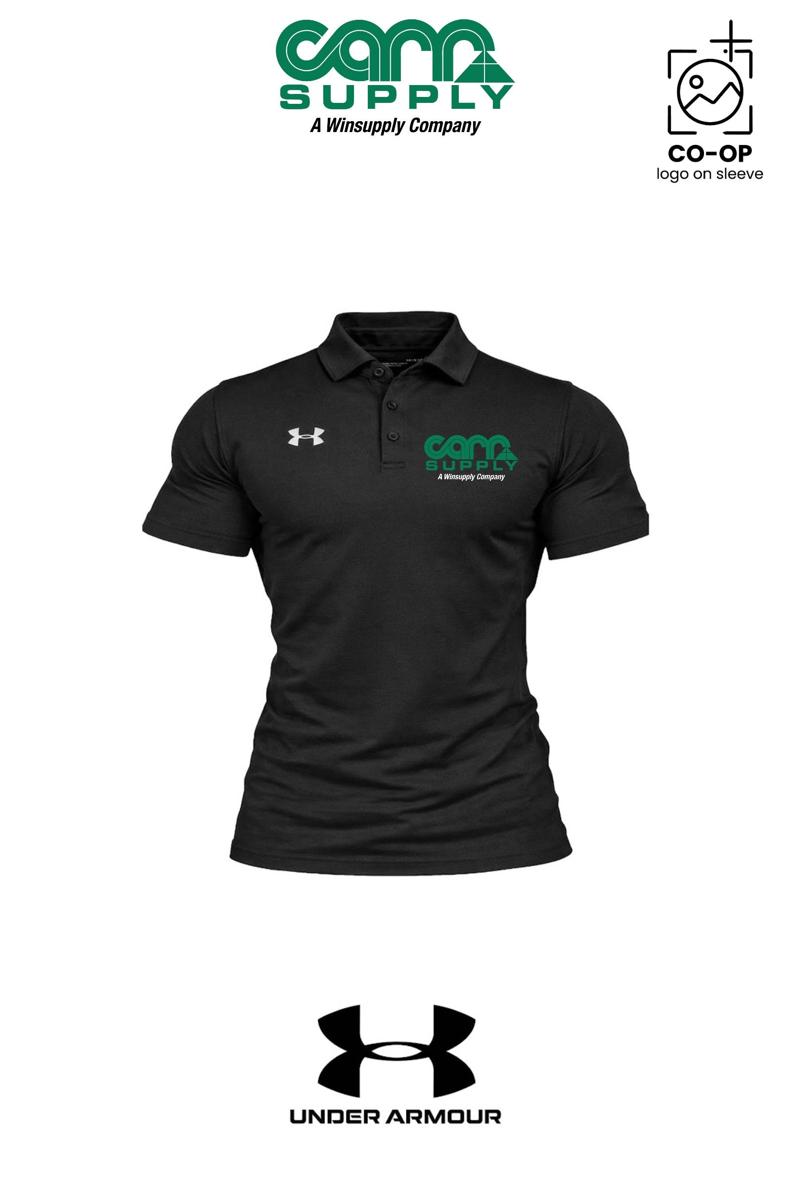 Under Armour Mens Tech™ Polo - Carr Supply - Xenia