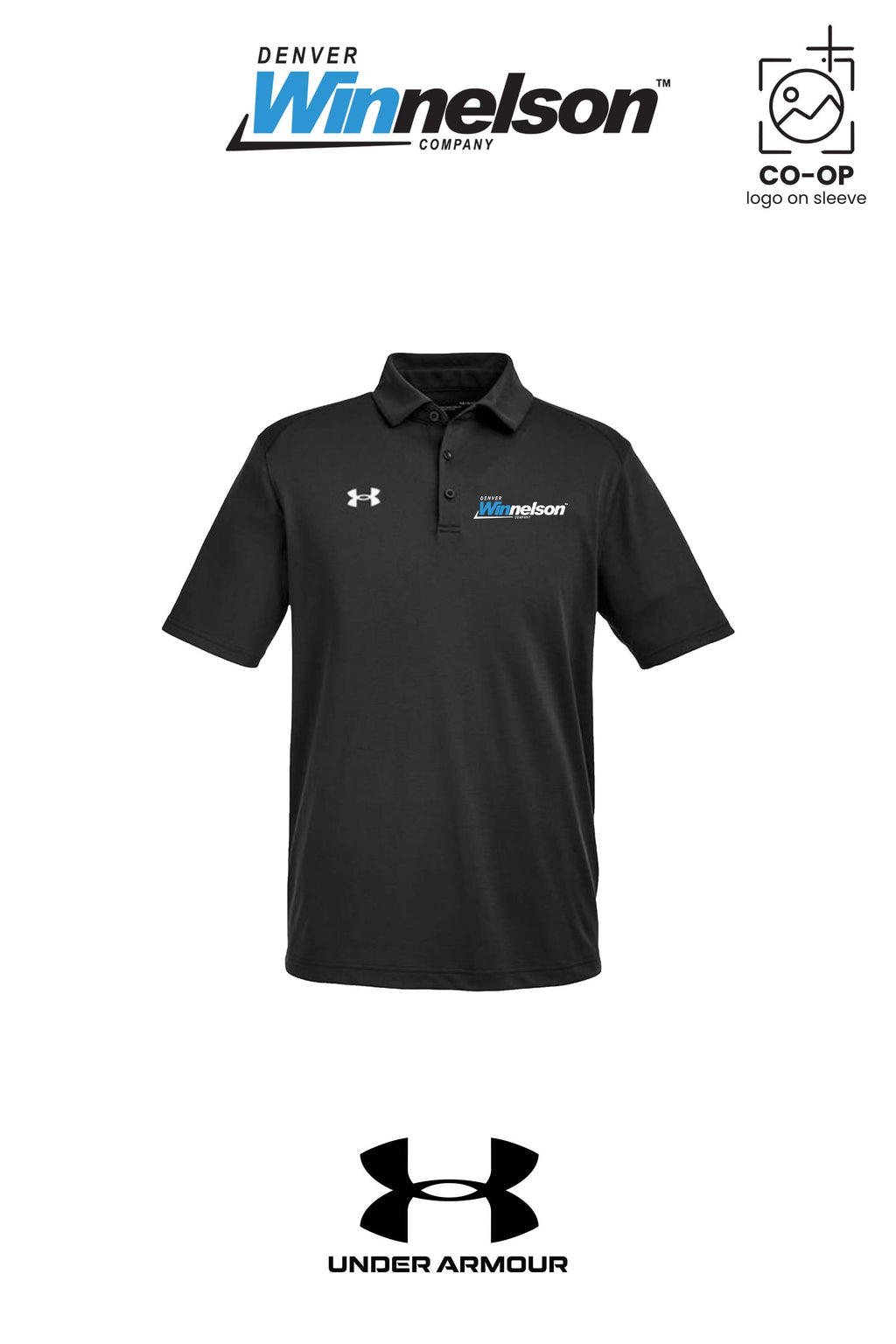 Under Armour Mens Tech™ Polo - Denver Winnelson
