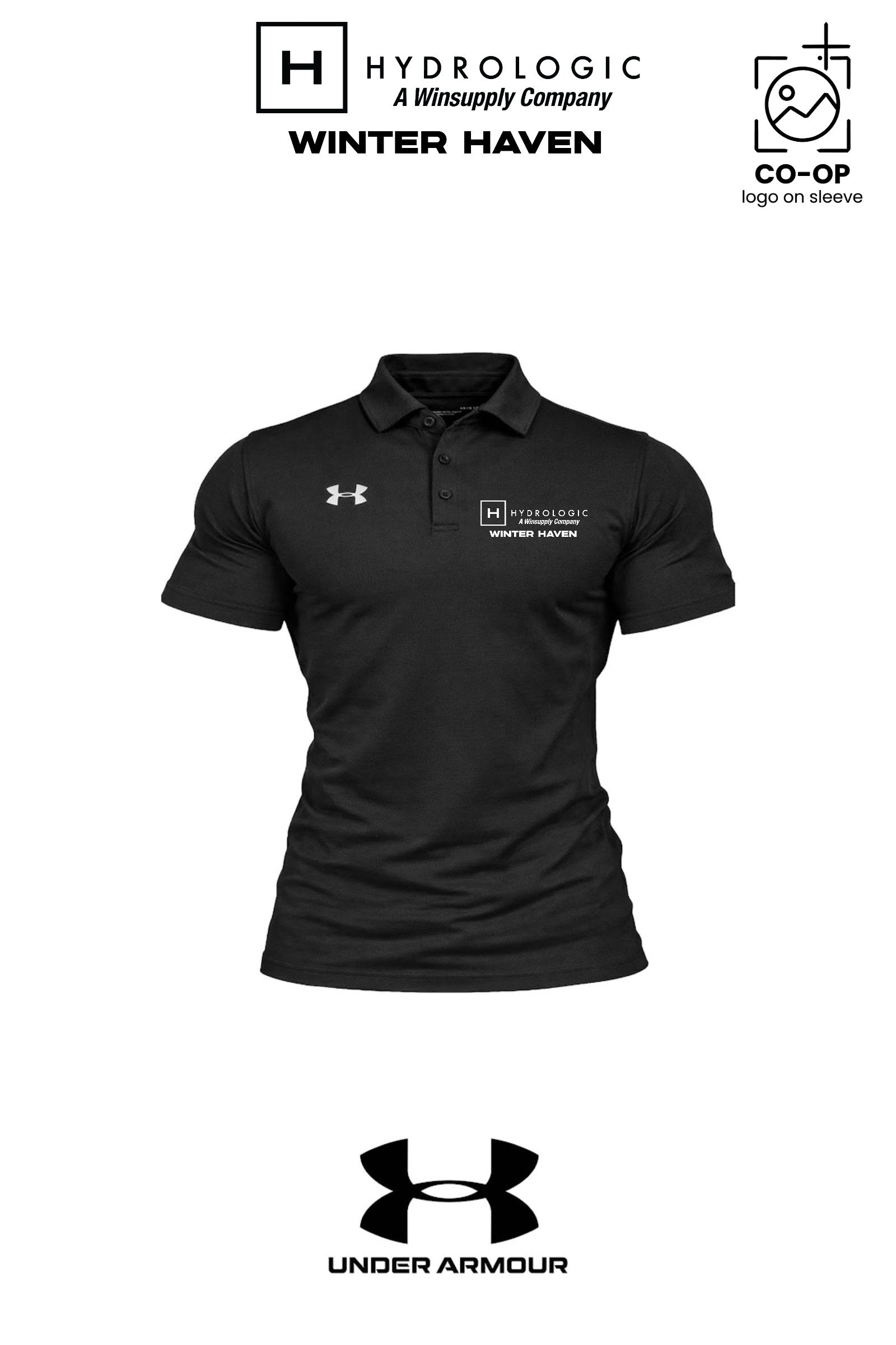 Under Armour Mens Tech™ Polo - Winsupply of Winter Haven