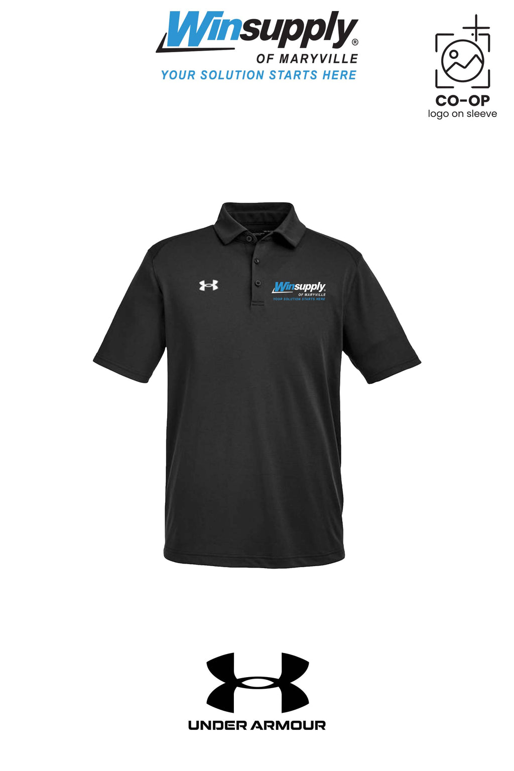 Under Armour Mens Tech™ Polo - Winsupply of Maryville