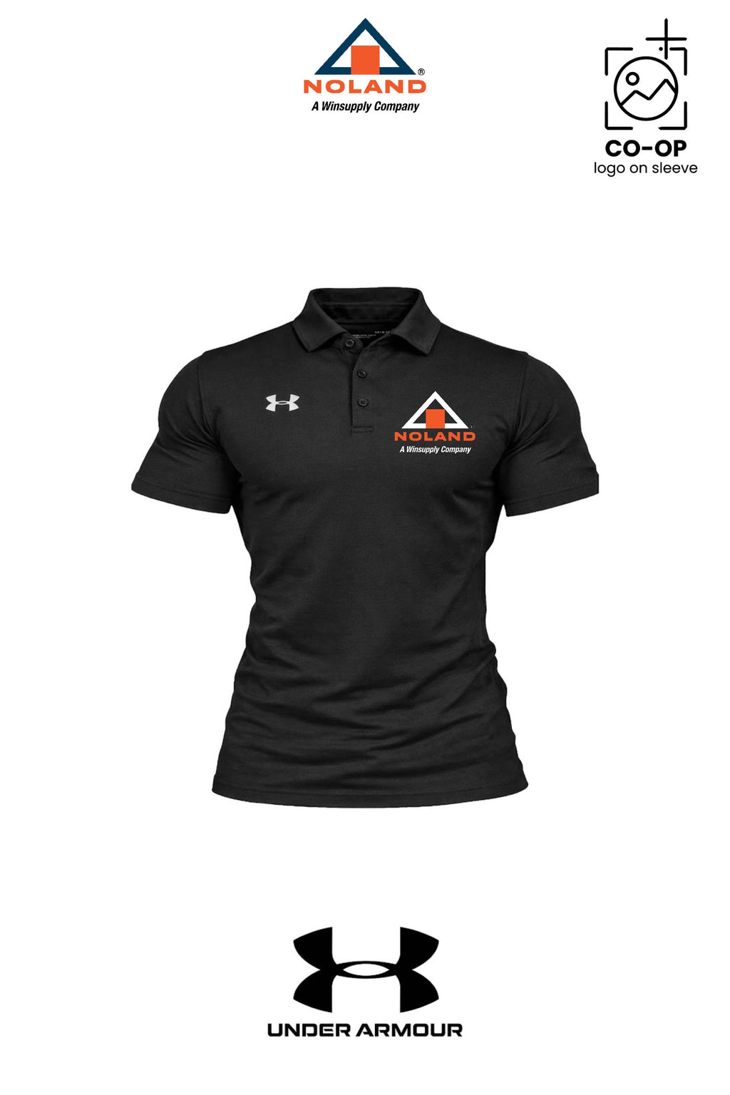 Under Armour Mens Tech™ Polo - Harrison Noland