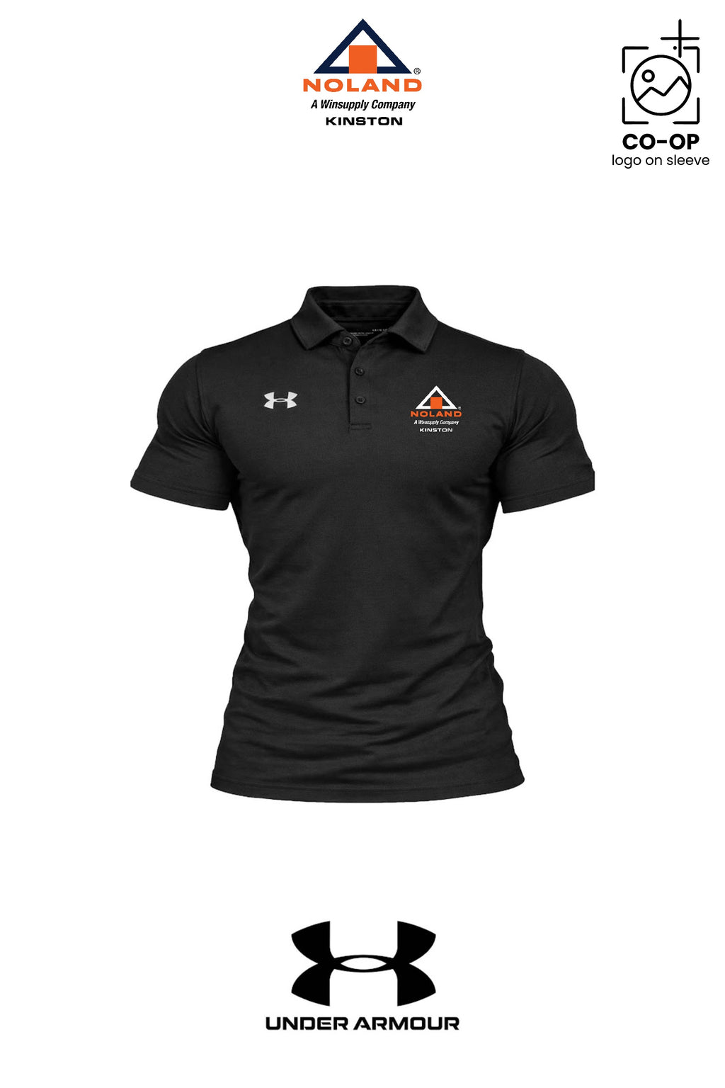 Under Armour Mens Tech™ Polo - Kinston Noland