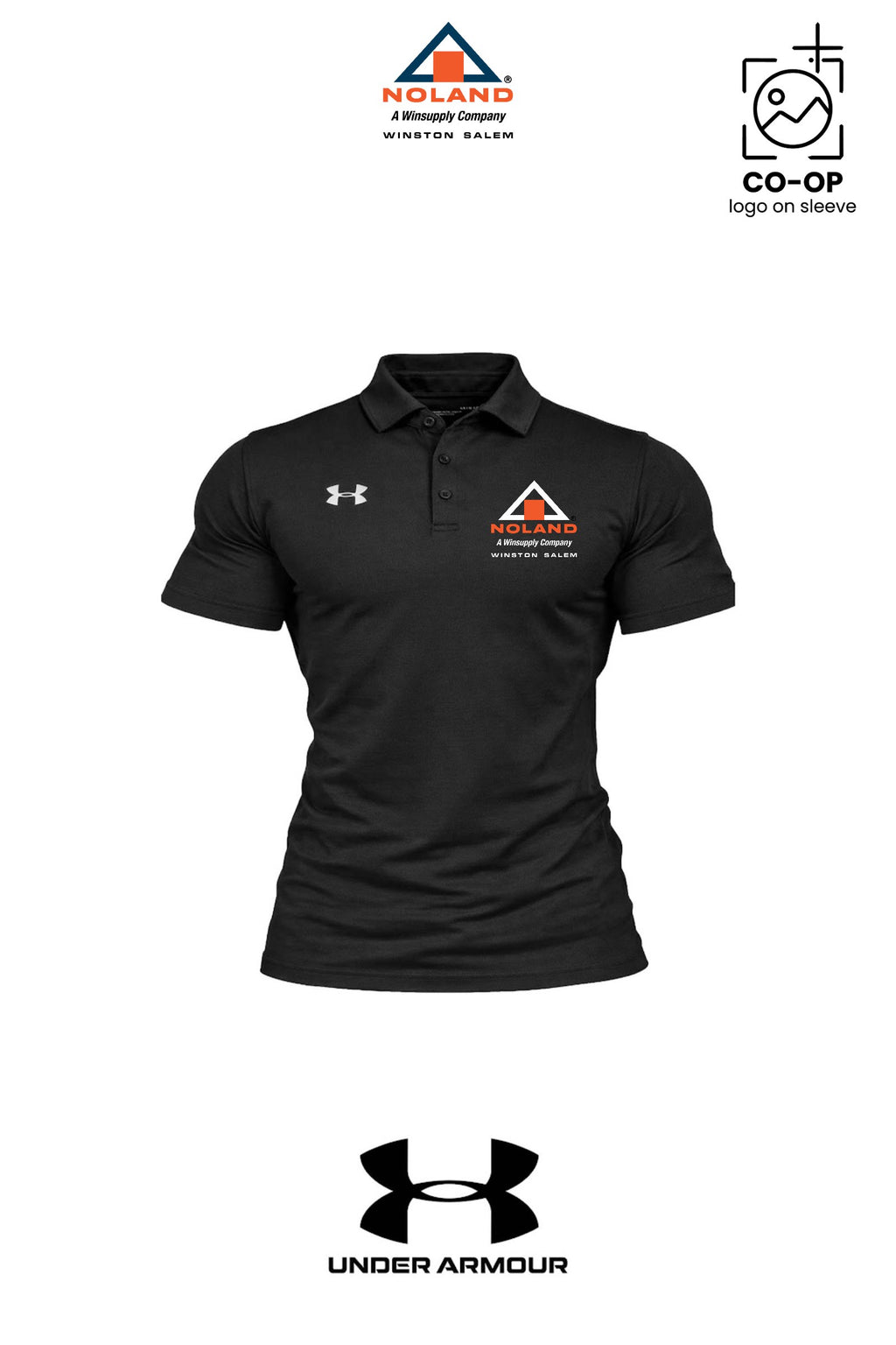 Under Armour Mens Tech™ Polo - Winston Salem Noland