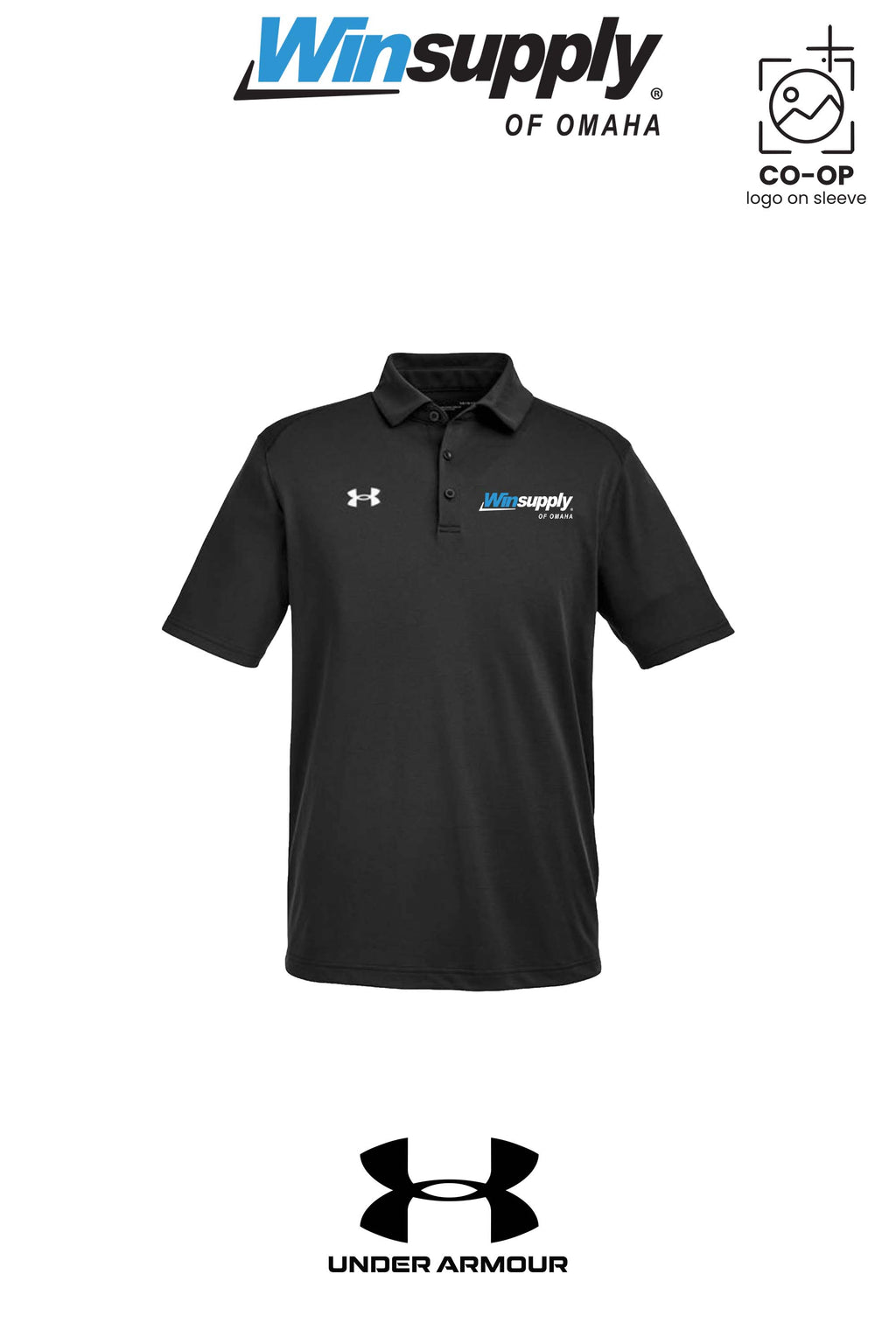 Under Armour Mens Tech™ Polo - Winsupply of Omaha