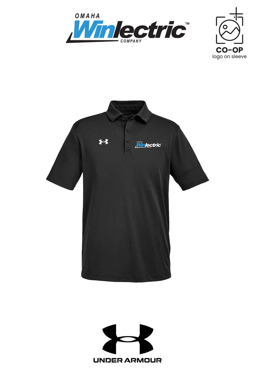 Under Armour Mens Tech™ Polo - Omaha Winlectric