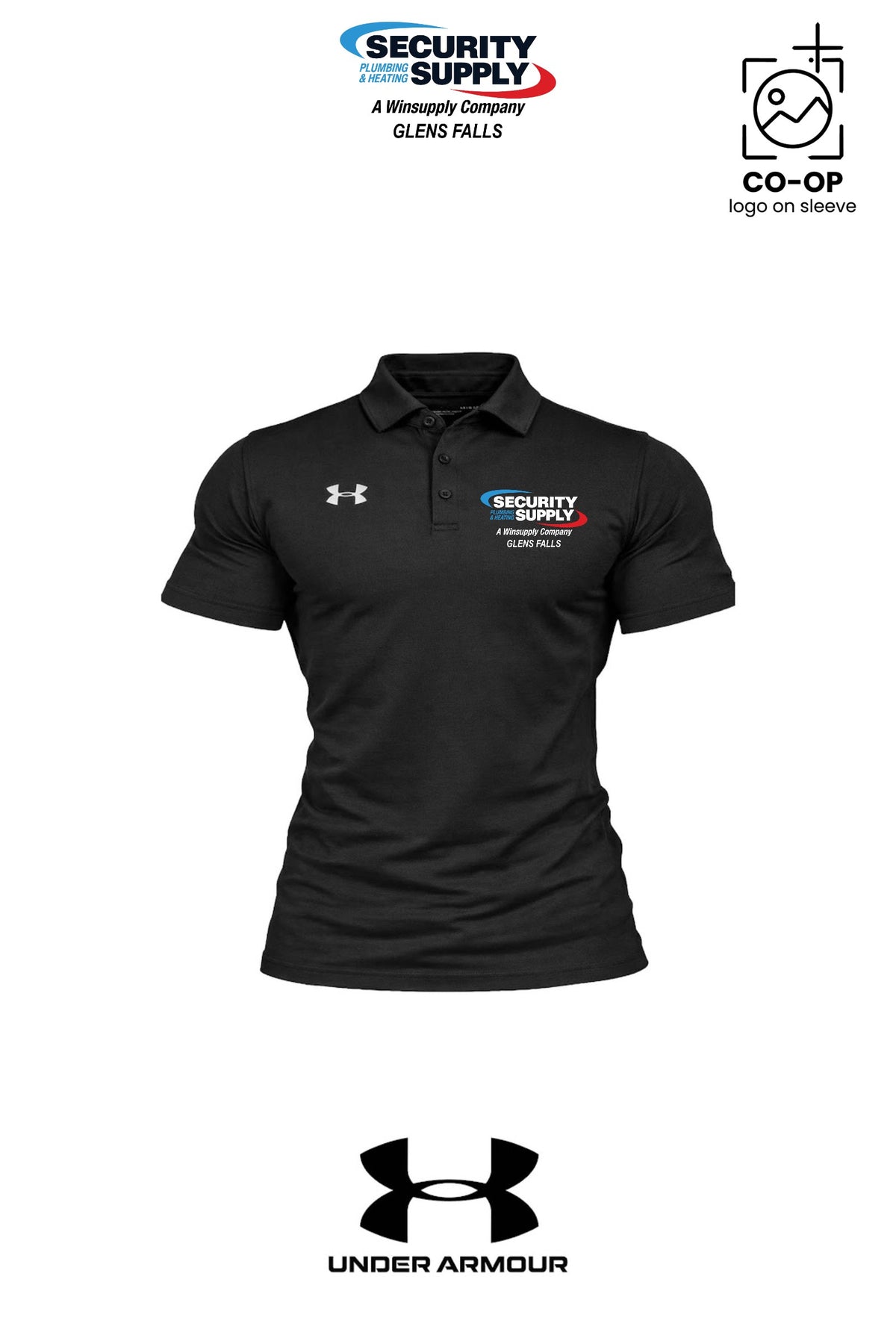 Under Armour Mens Tech™ Polo - SPHS Glens Falls