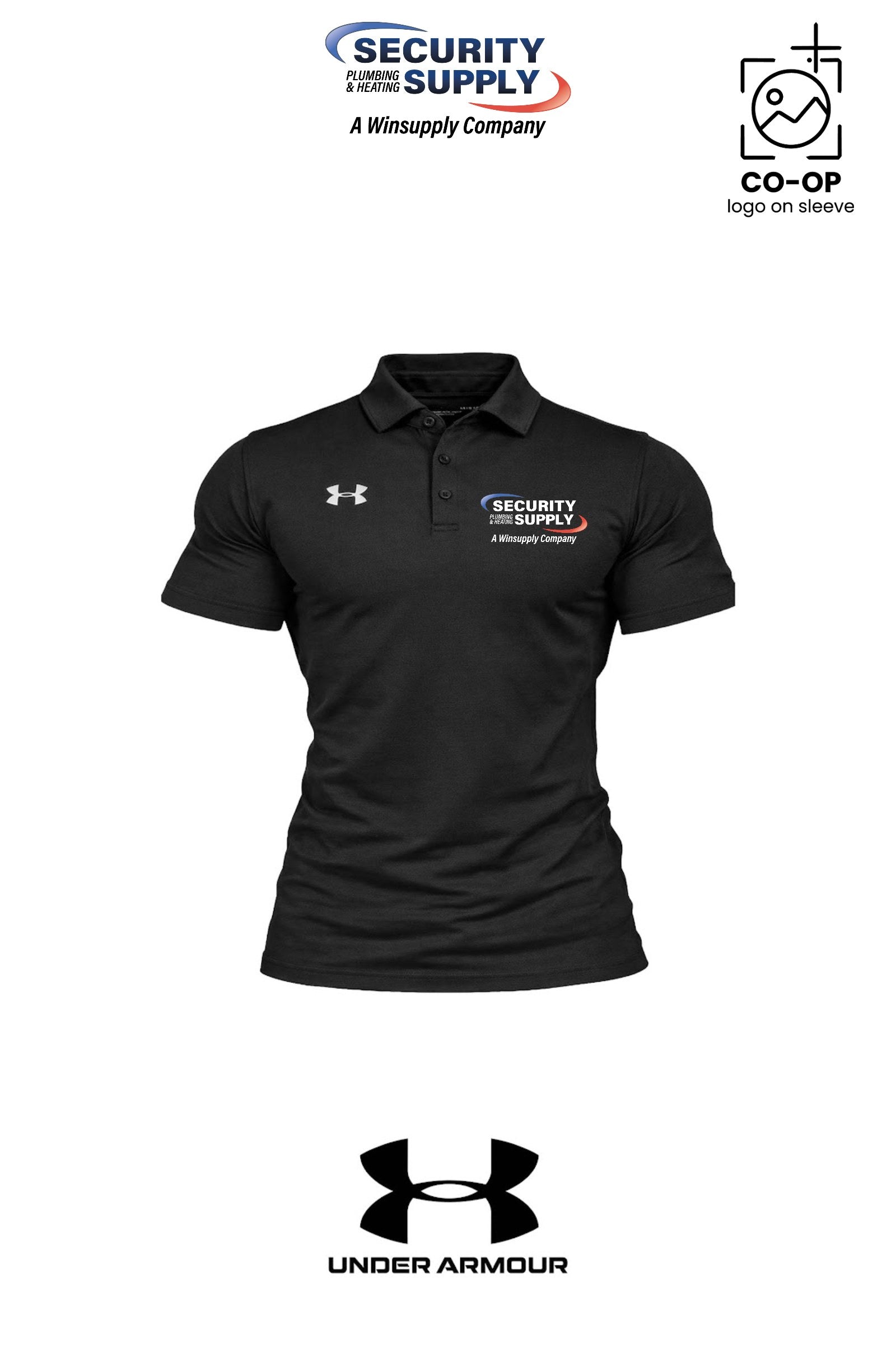 Under Armour Mens Tech™ Polo - SPHS Watertown