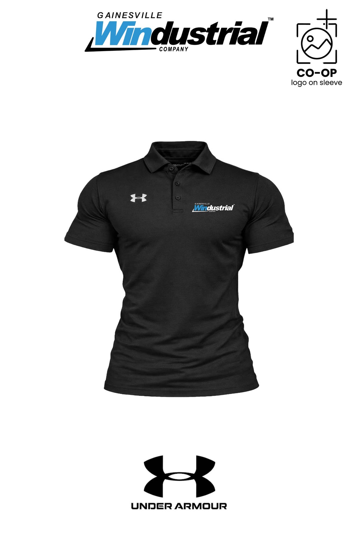 Under Armour Mens Tech™ Polo - Gainesville Windustrial