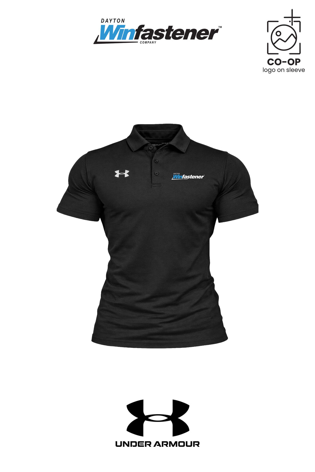 Under Armour Mens Tech™ Polo - Dayton Winfastener