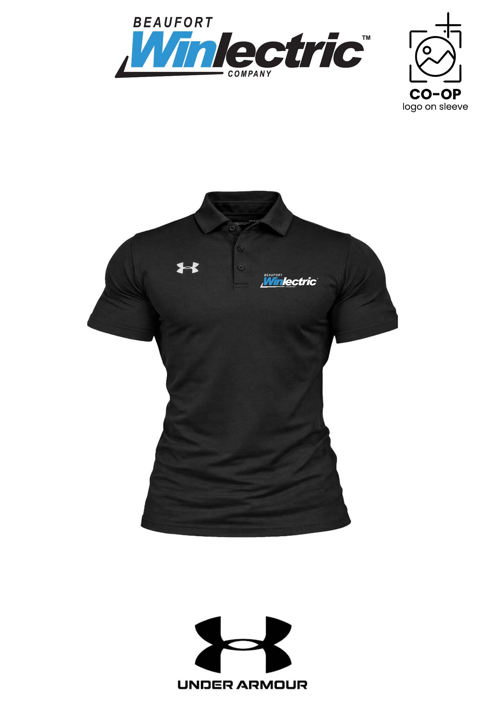 Under Armour Mens Tech™ Polo - Beaufort Winlectric