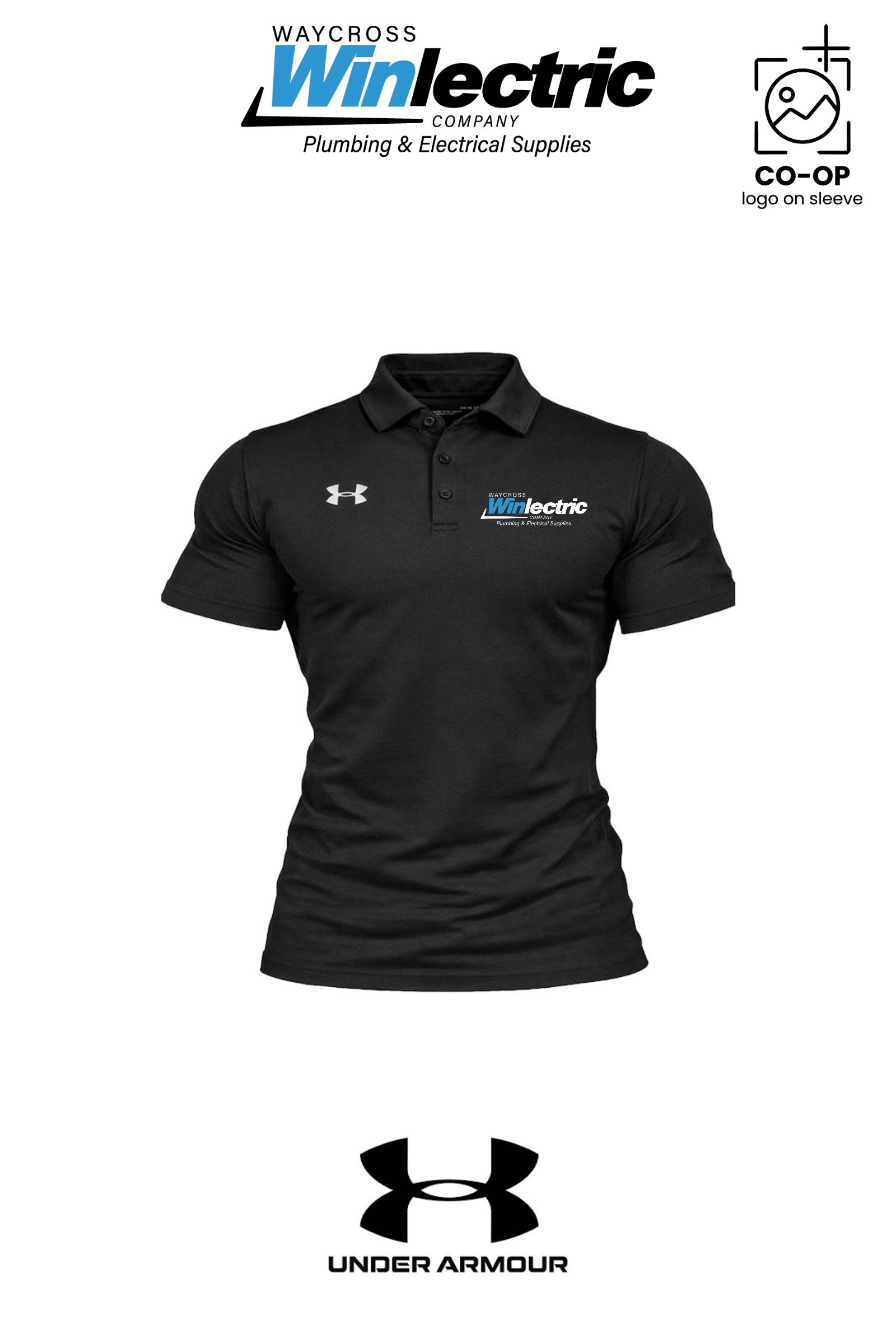 Under Armour Mens Tech™ Polo - Waycross Winlectric