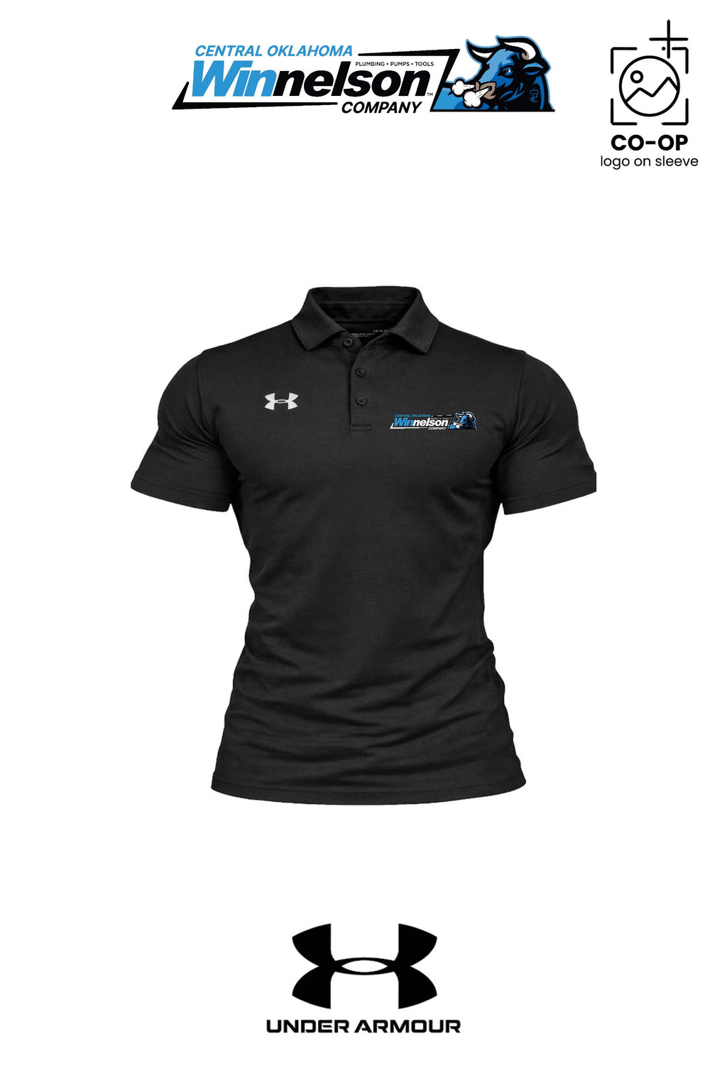 Under Armour Mens Tech™ Polo - Winnelson Central Oklahoma