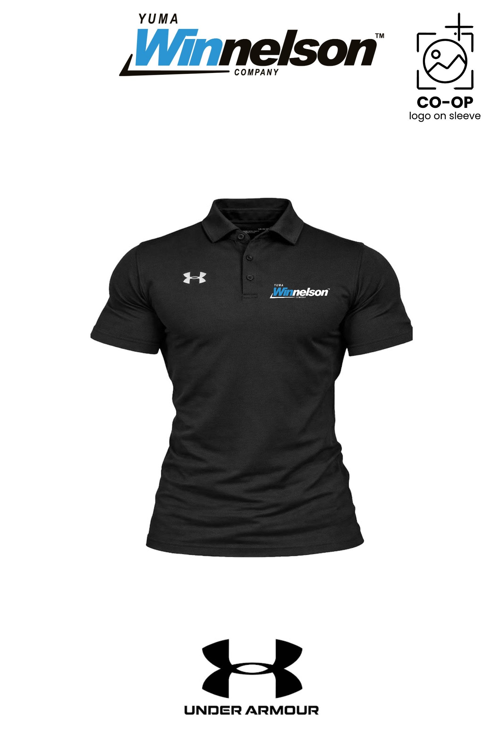 Under Armour Mens Tech™ Polo - Yuma Winnelson