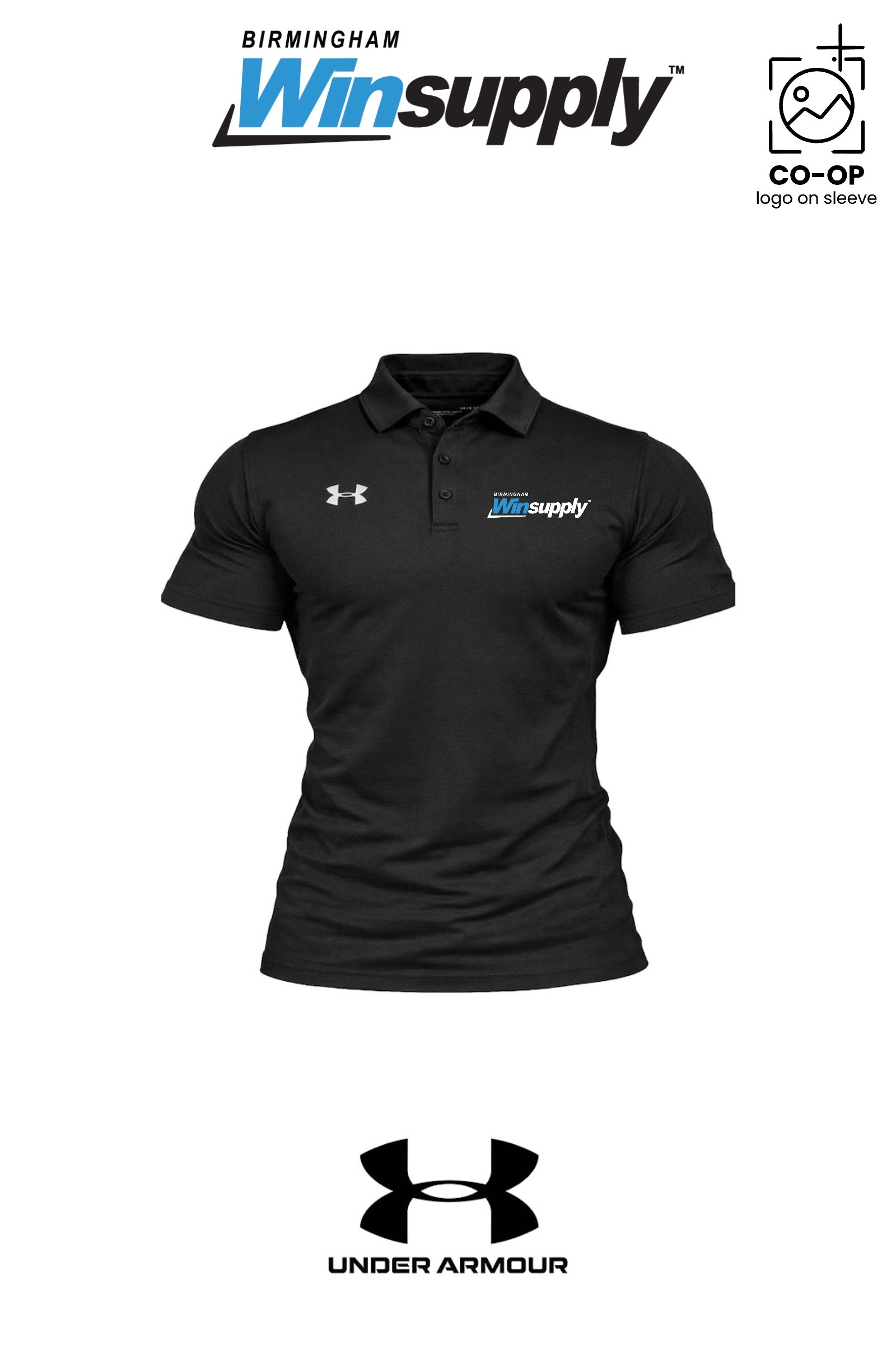Under Armour Mens Tech™ Polo - Birmingham Winsupply