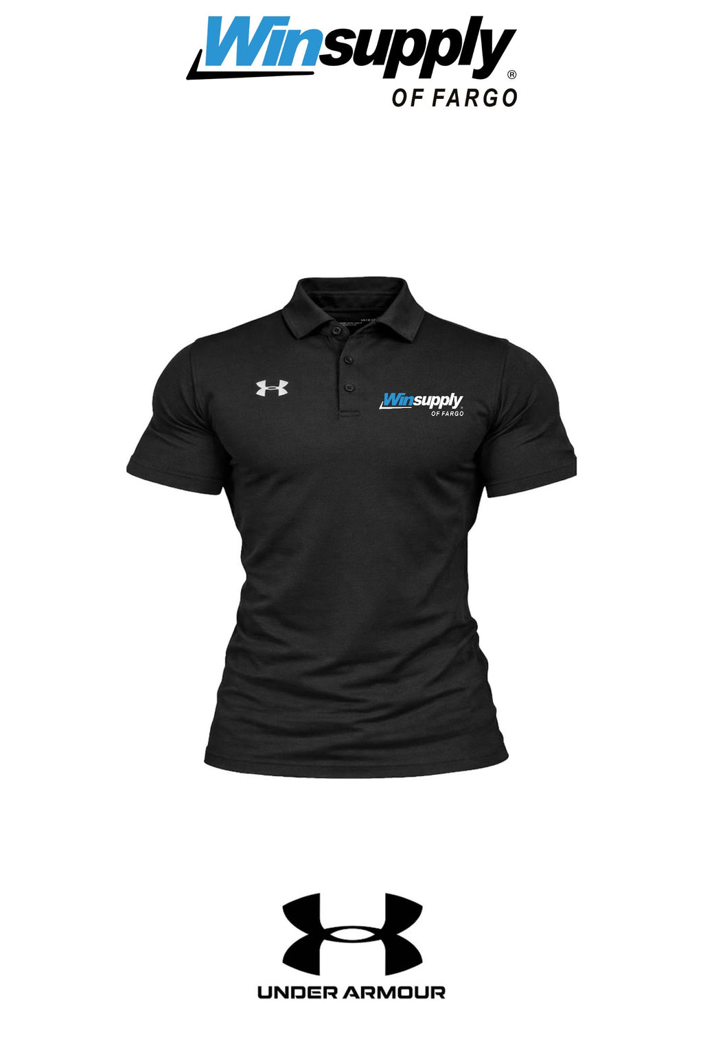 Under Armour Mens Tech™ Polo - Winsupply of Fargo