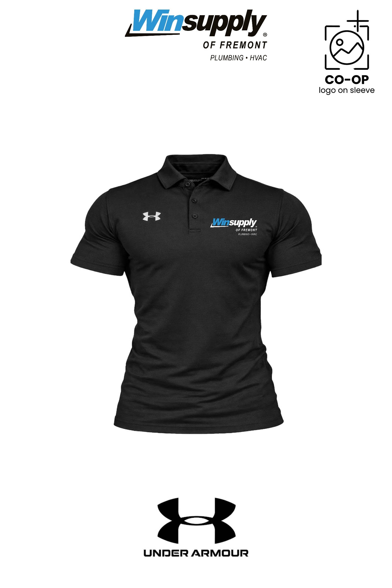 Under Armour Mens Tech™ Polo - Winsupply of Fremont