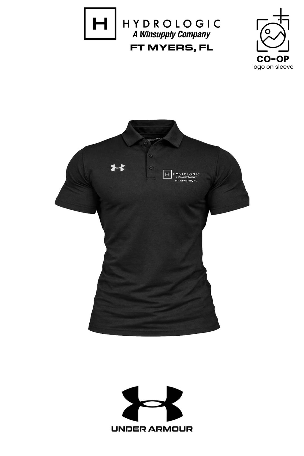 Under Armour Mens Tech™ Polo - Winsupply Ft Myers FL Co.