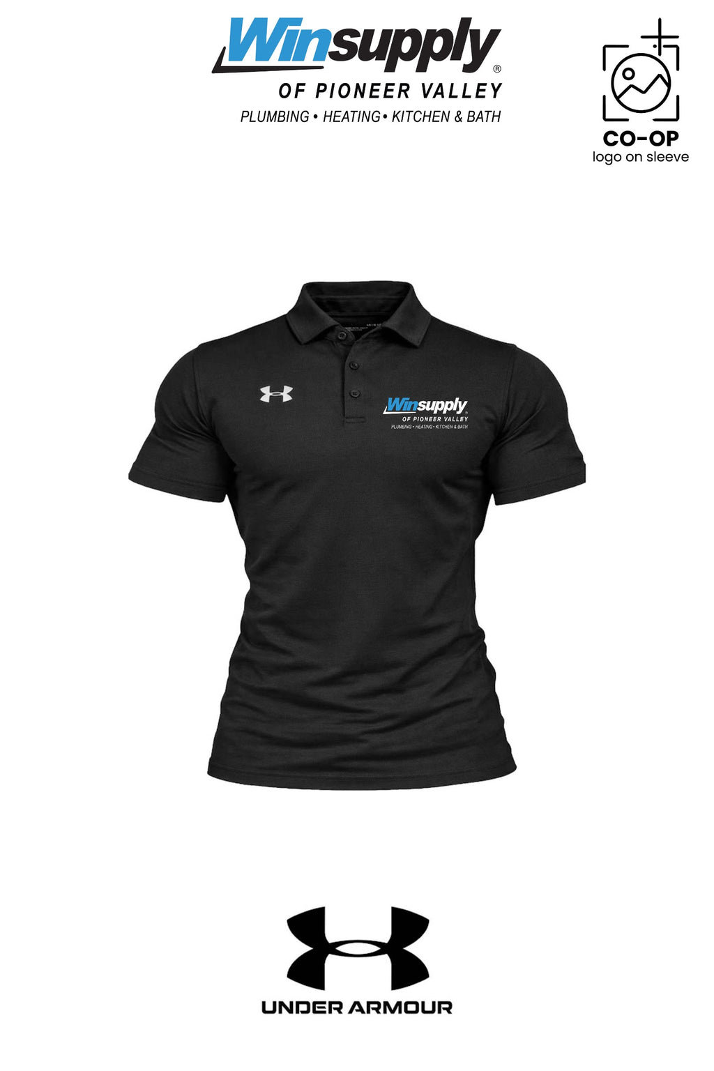 Under Armour Mens Tech™ Polo - Winsupply of Pioneer Valley